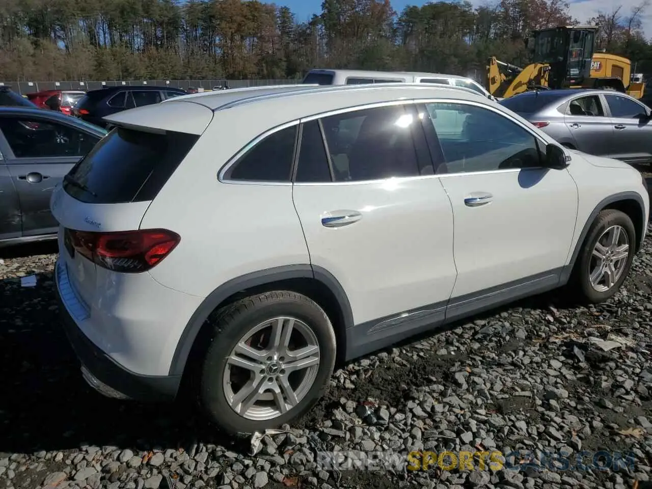 3 Photograph of a damaged car W1N4N4HB2NJ317014 MERCEDES-BENZ GLA-CLASS 2022