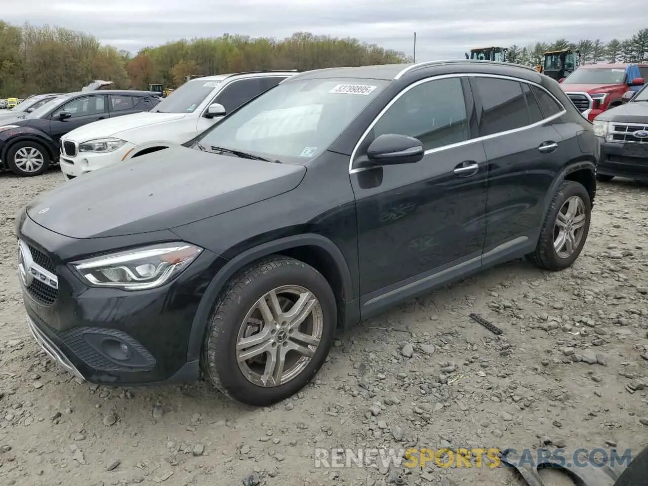 1 Фотография поврежденного автомобиля W1N4N4HB2NJ372238 MERCEDES-BENZ GLA-CLASS 2022