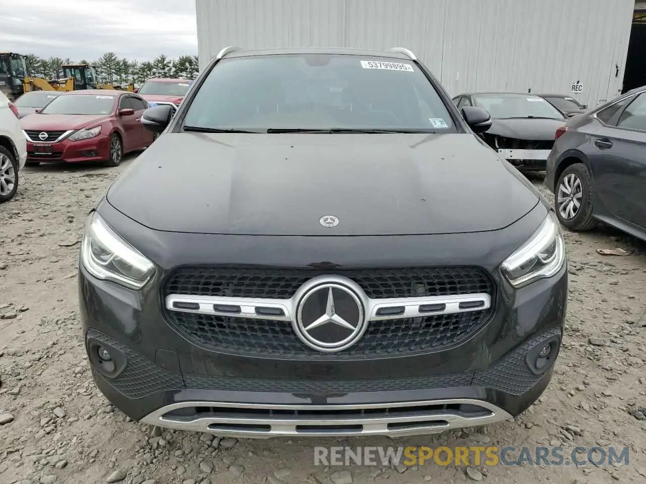 5 Фотография поврежденного автомобиля W1N4N4HB2NJ372238 MERCEDES-BENZ GLA-CLASS 2022