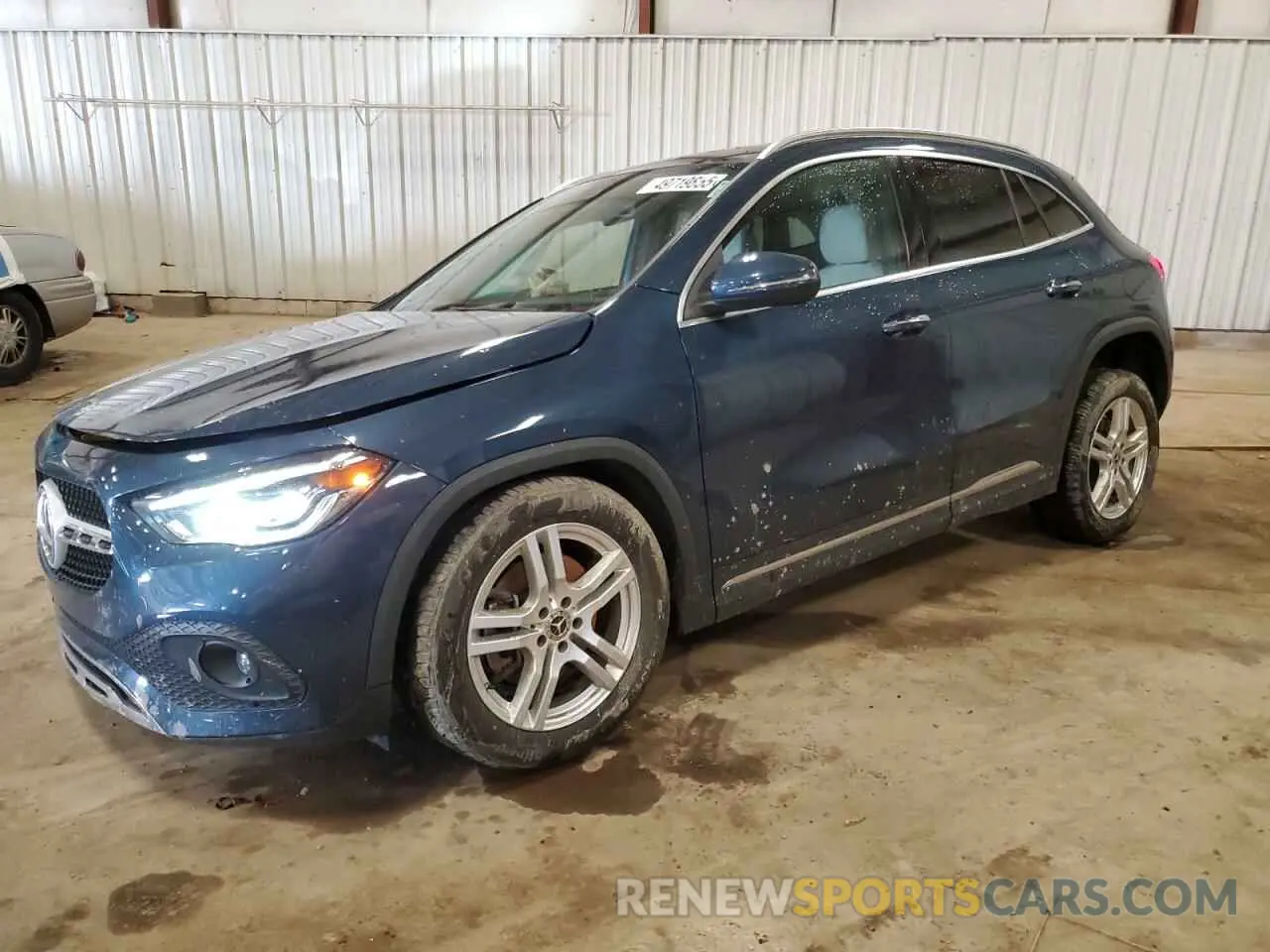 1 Photograph of a damaged car W1N4N4HB4NJ396427 MERCEDES-BENZ GLA-CLASS 2022