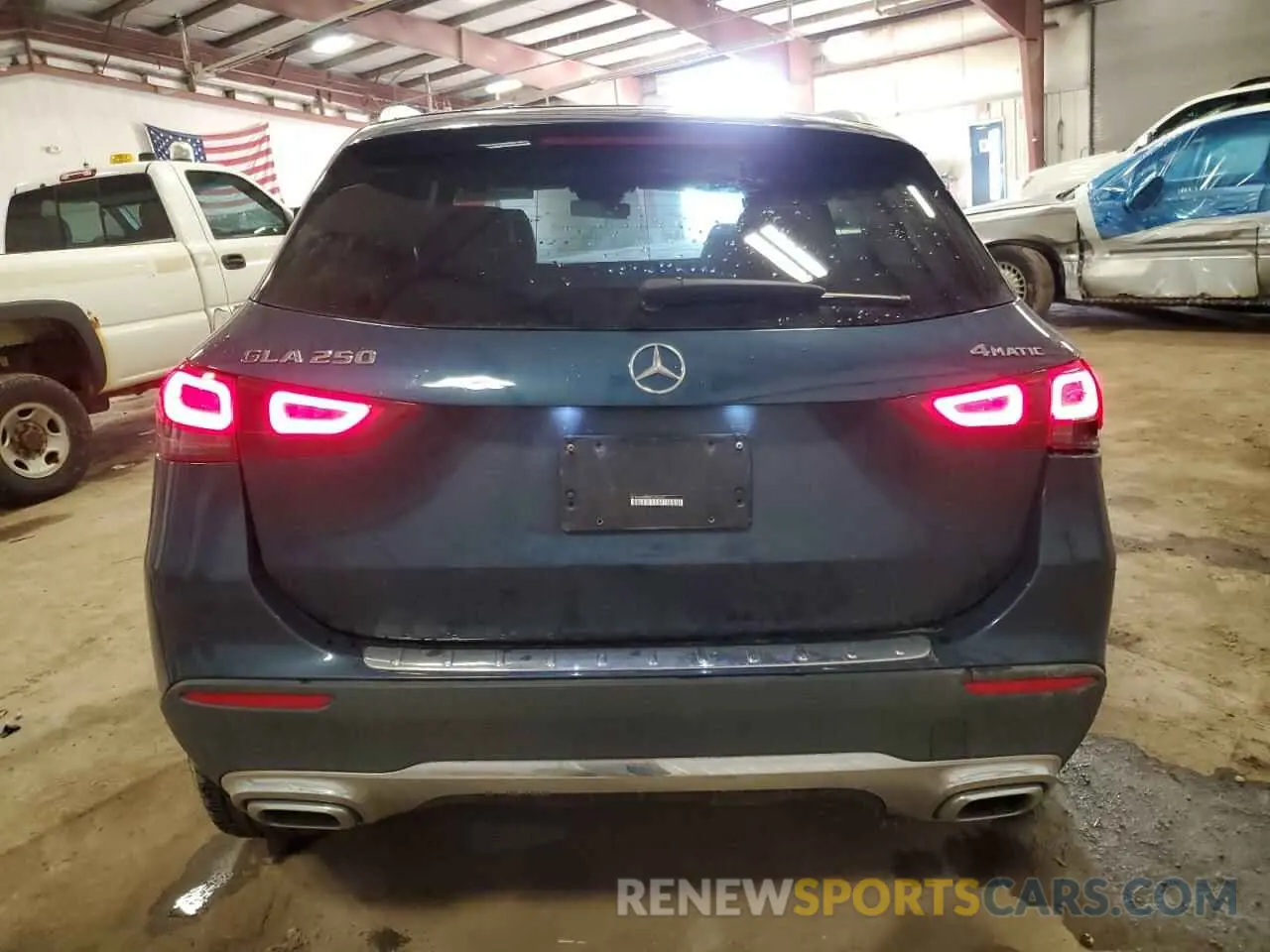 6 Photograph of a damaged car W1N4N4HB4NJ396427 MERCEDES-BENZ GLA-CLASS 2022
