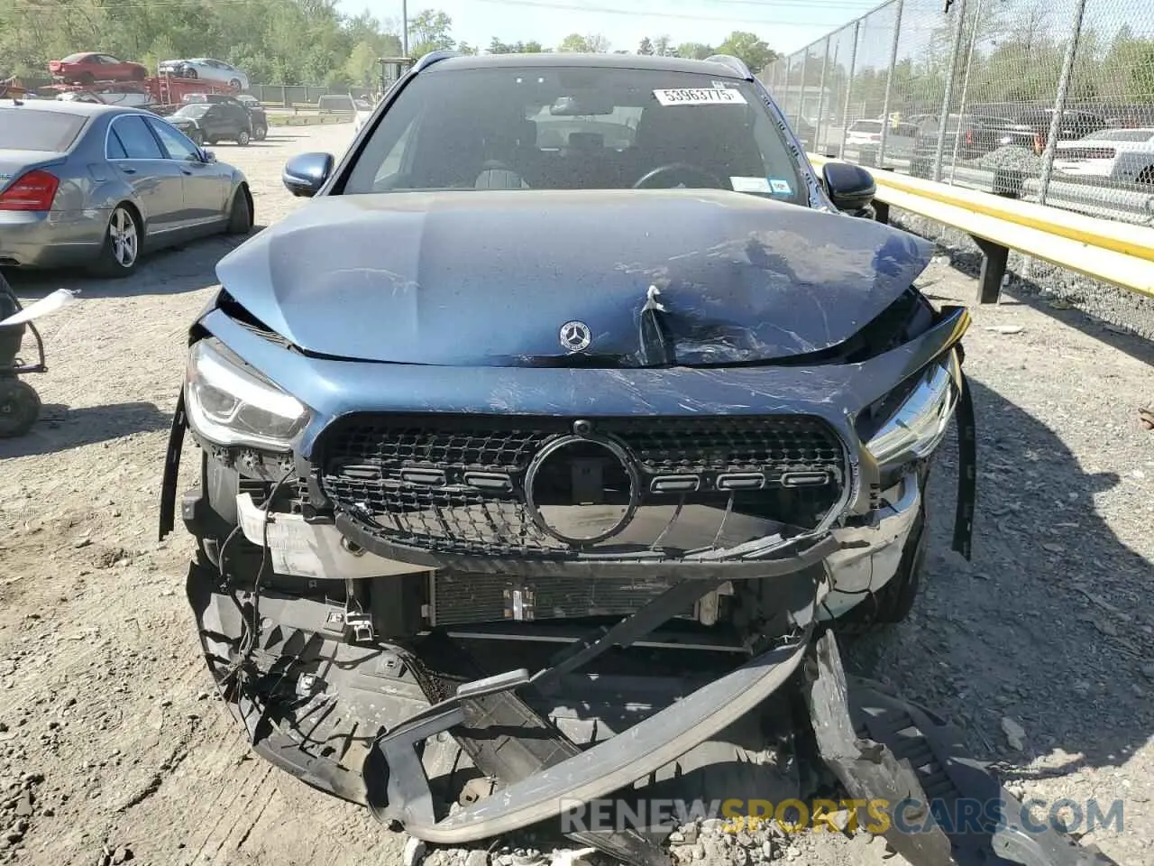 5 Photograph of a damaged car W1N4N4HB5NJ368734 MERCEDES-BENZ GLA-CLASS 2022