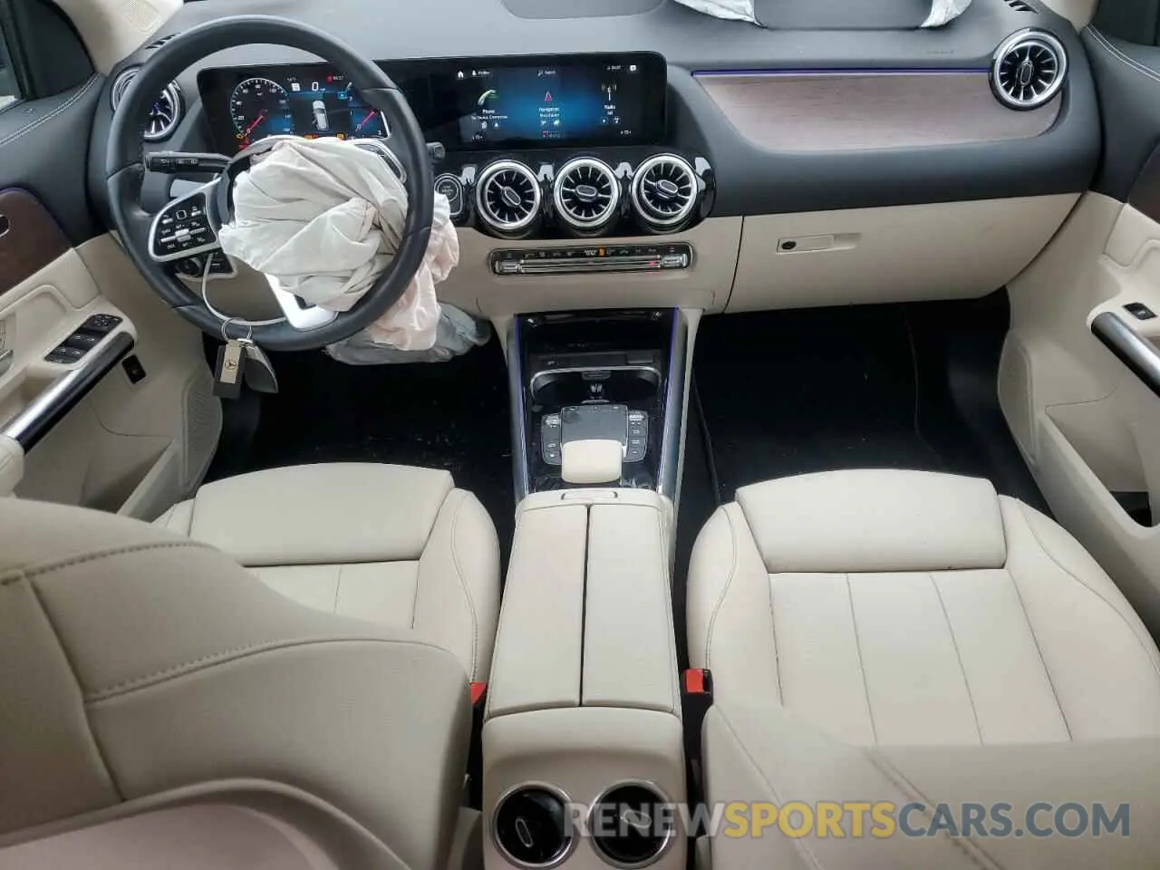 8 Photograph of a damaged car W1N4N4HB9NJ327927 MERCEDES-BENZ GLA-CLASS 2022