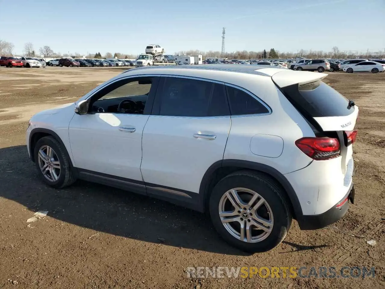 2 Photograph of a damaged car W1N4N4HB9NJ396536 MERCEDES-BENZ GLA-CLASS 2022