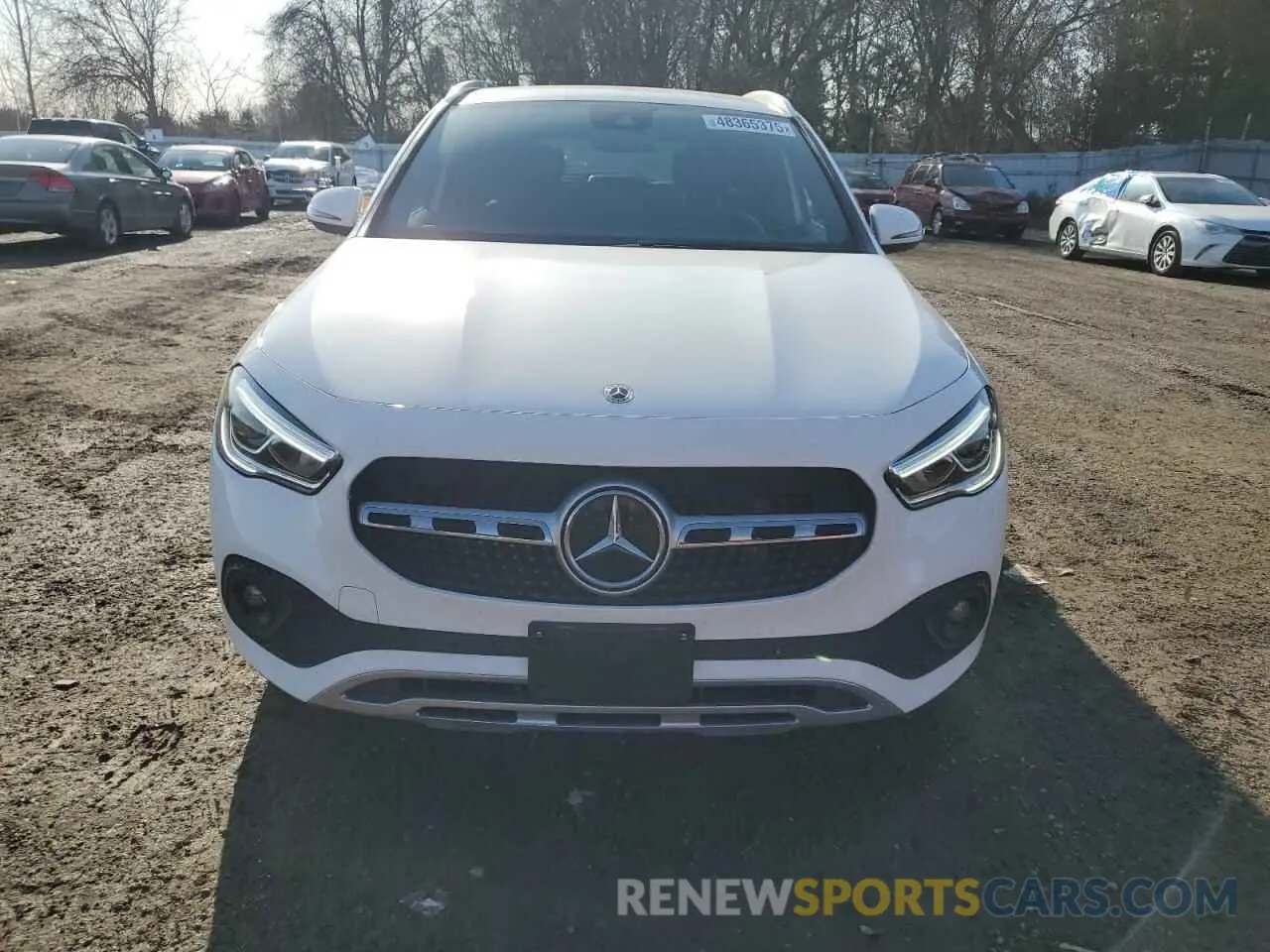 5 Photograph of a damaged car W1N4N4HB9NJ396536 MERCEDES-BENZ GLA-CLASS 2022