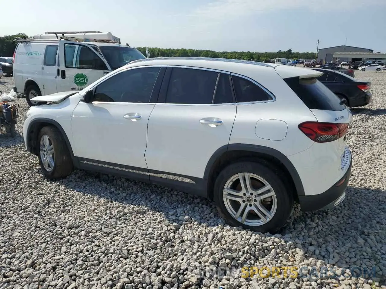 2 Фотография поврежденного автомобиля W1N4N4GB2PJ480041 MERCEDES-BENZ GLA-CLASS 2023