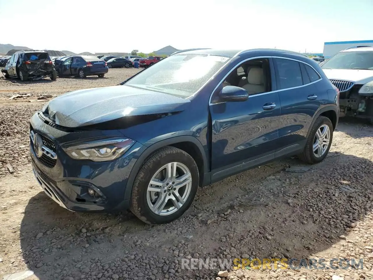 1 Photograph of a damaged car W1N4N4GB7PJ489589 MERCEDES-BENZ GLA-CLASS 2023