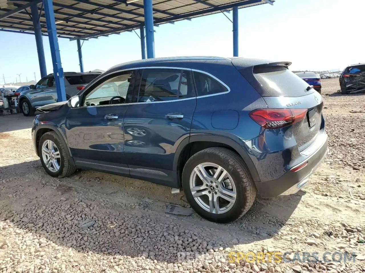 2 Photograph of a damaged car W1N4N4GB7PJ489589 MERCEDES-BENZ GLA-CLASS 2023
