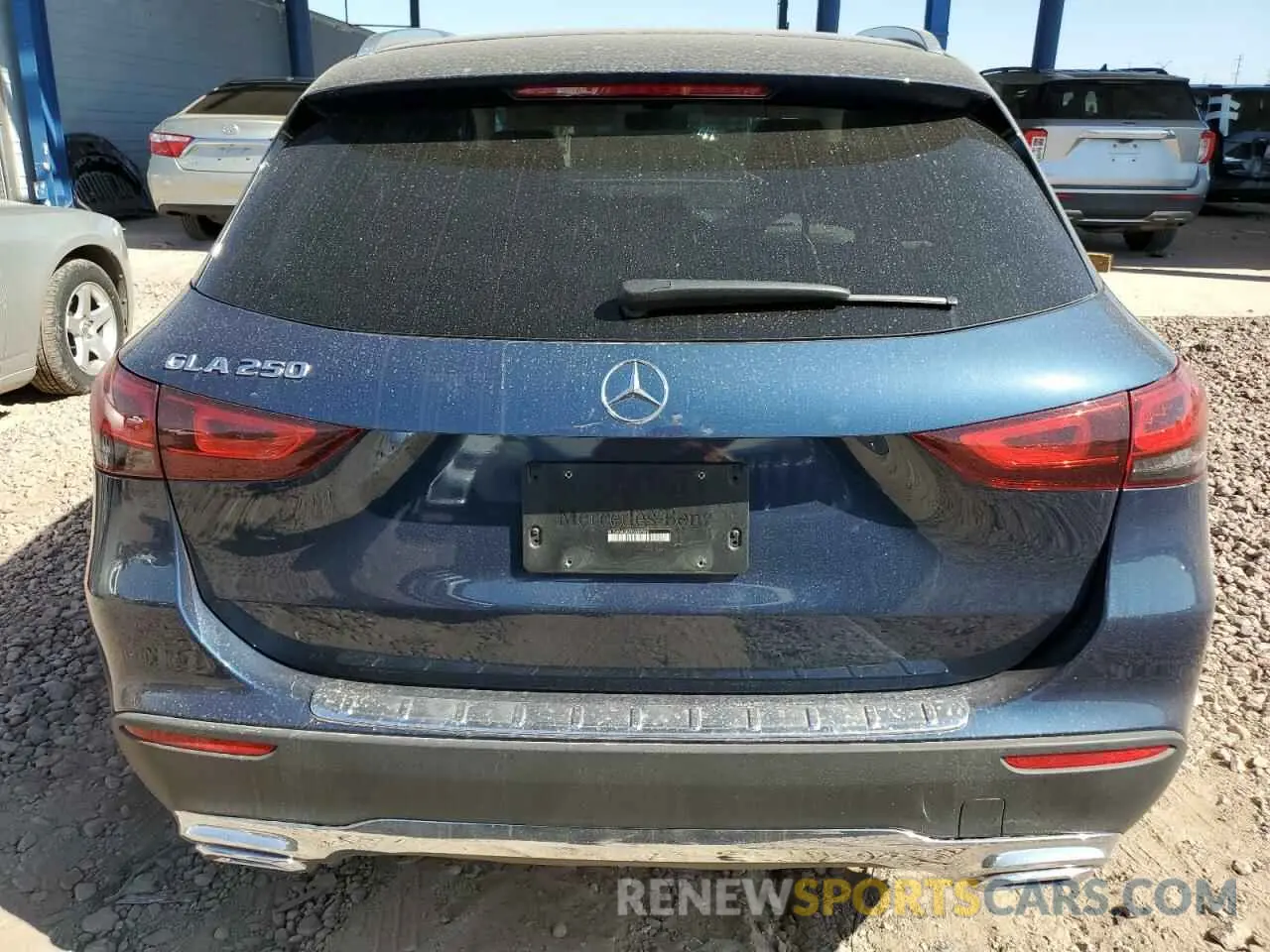 6 Photograph of a damaged car W1N4N4GB7PJ489589 MERCEDES-BENZ GLA-CLASS 2023