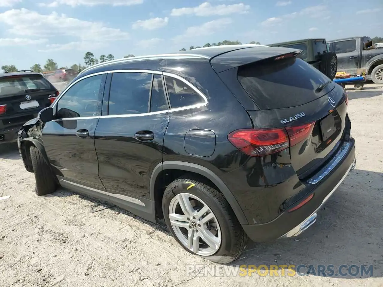 2 Фотография поврежденного автомобиля W1N4N4GBXPJ516199 MERCEDES-BENZ GLA-CLASS 2023