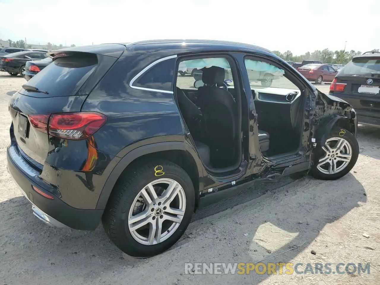 3 Фотография поврежденного автомобиля W1N4N4GBXPJ516199 MERCEDES-BENZ GLA-CLASS 2023