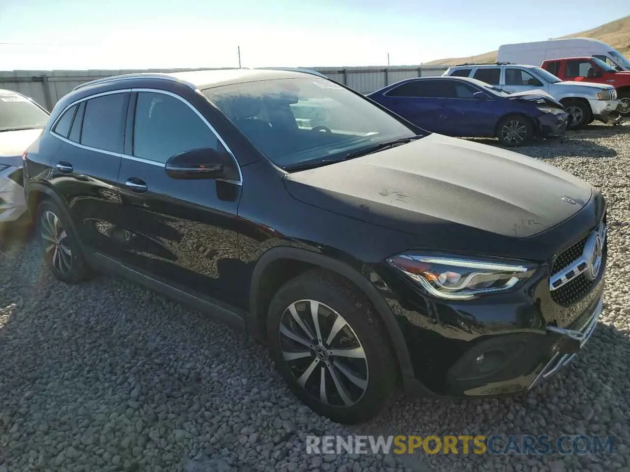 4 Фотография поврежденного автомобиля W1N4N4HB0PJ498505 MERCEDES-BENZ GLA-CLASS 2023