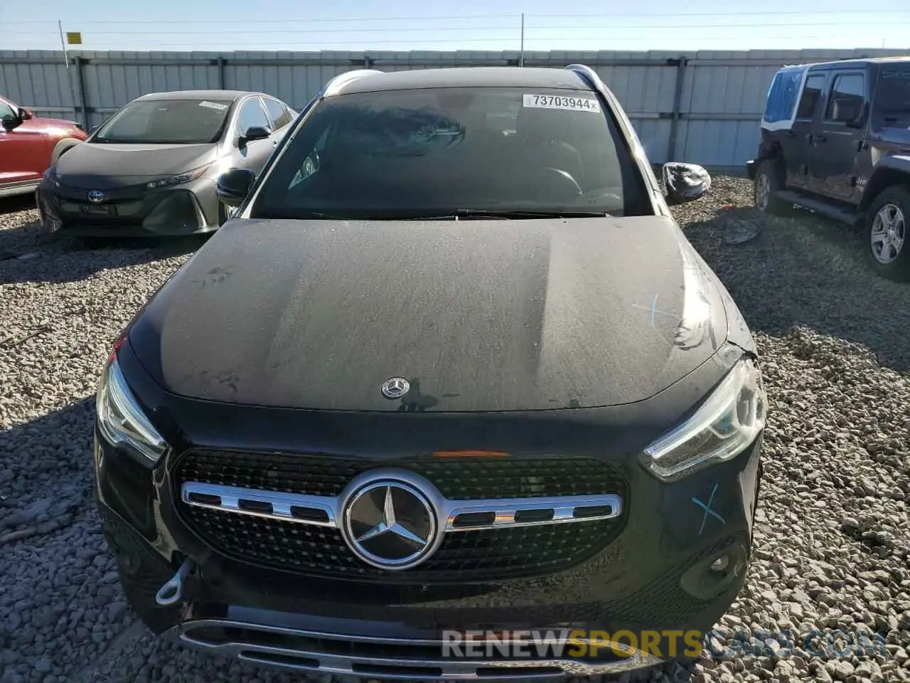 5 Фотография поврежденного автомобиля W1N4N4HB0PJ498505 MERCEDES-BENZ GLA-CLASS 2023