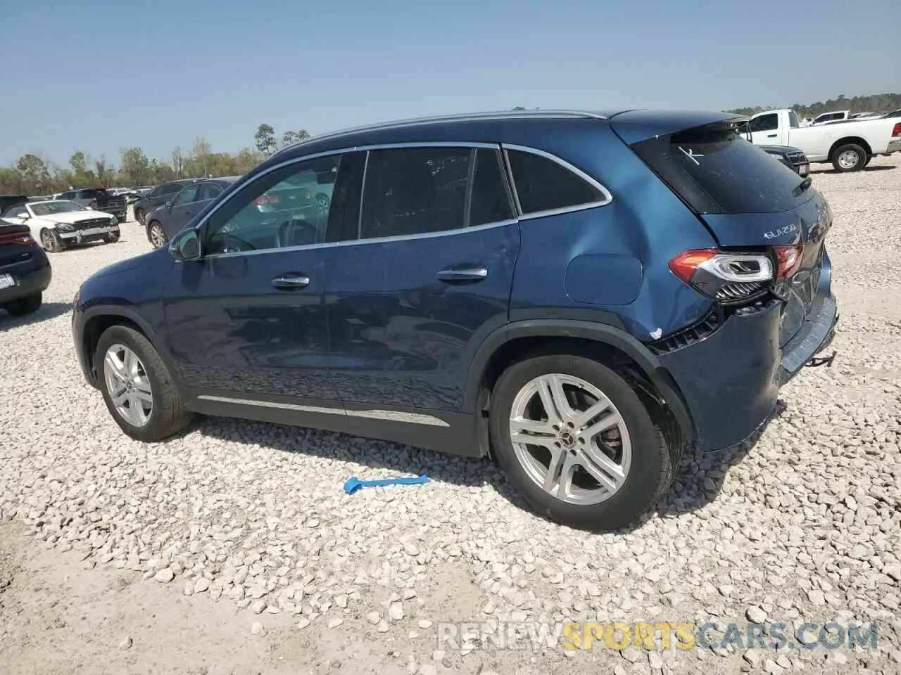 2 Photograph of a damaged car W1N4N4HB5PJ502192 MERCEDES-BENZ GLA-CLASS 2023