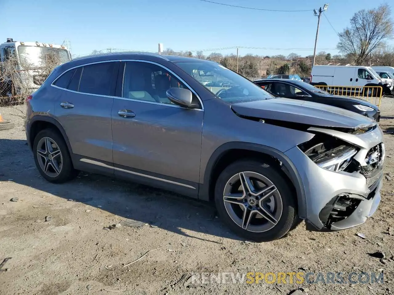 4 Photograph of a damaged car W1N4N4HB5PJ524967 MERCEDES-BENZ GLA-CLASS 2023
