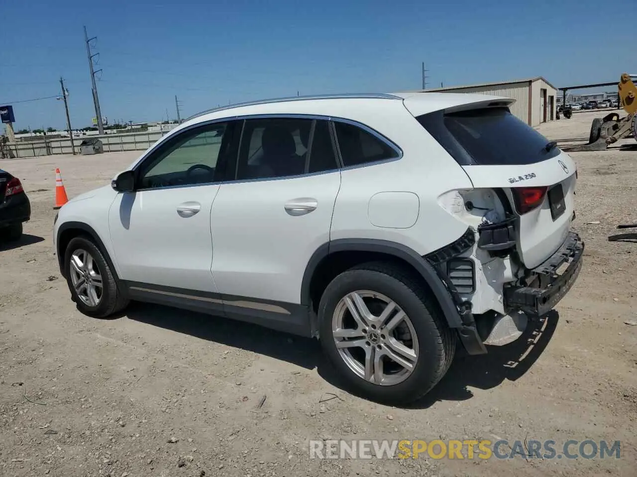 2 Photograph of a damaged car W1N4N4HB7PJ431528 MERCEDES-BENZ GLA-CLASS 2023