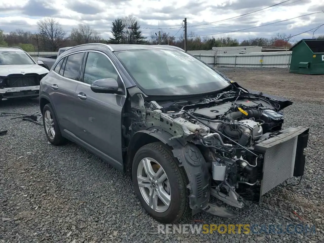 4 Photograph of a damaged car W1N4N4HB8PJ521156 MERCEDES-BENZ GLA-CLASS 2023