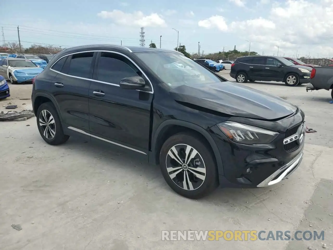 4 Фотография поврежденного автомобиля W1N4N4GB9RJ578793 MERCEDES-BENZ GLA-CLASS 2024