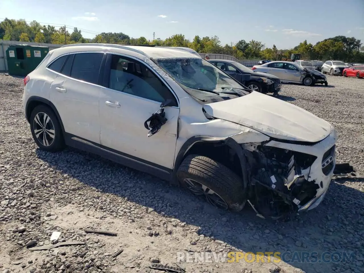 4 Photograph of a damaged car W1N4N4HB5RJ617958 MERCEDES-BENZ GLA-CLASS 2024