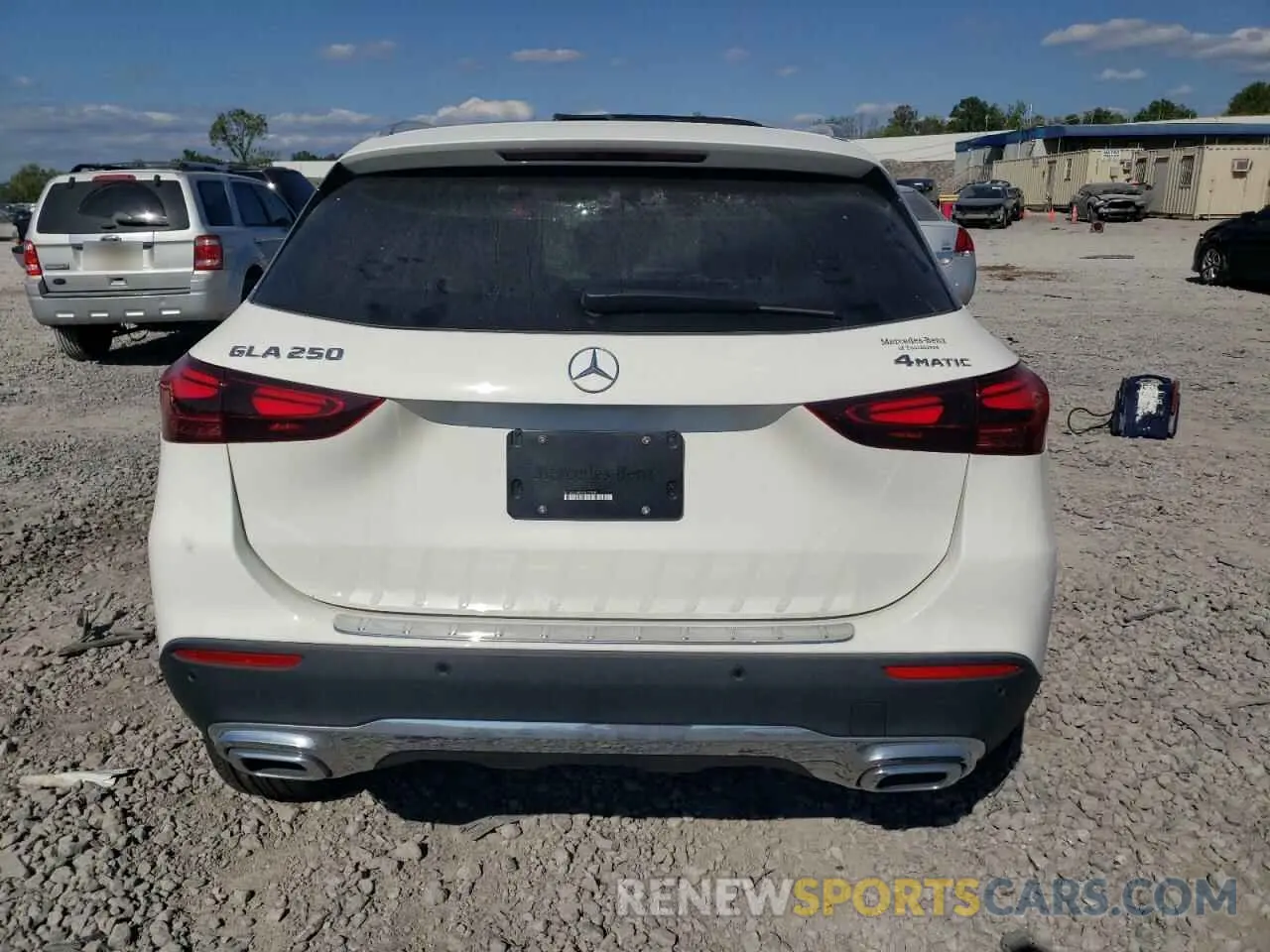 6 Photograph of a damaged car W1N4N4HB5RJ617958 MERCEDES-BENZ GLA-CLASS 2024