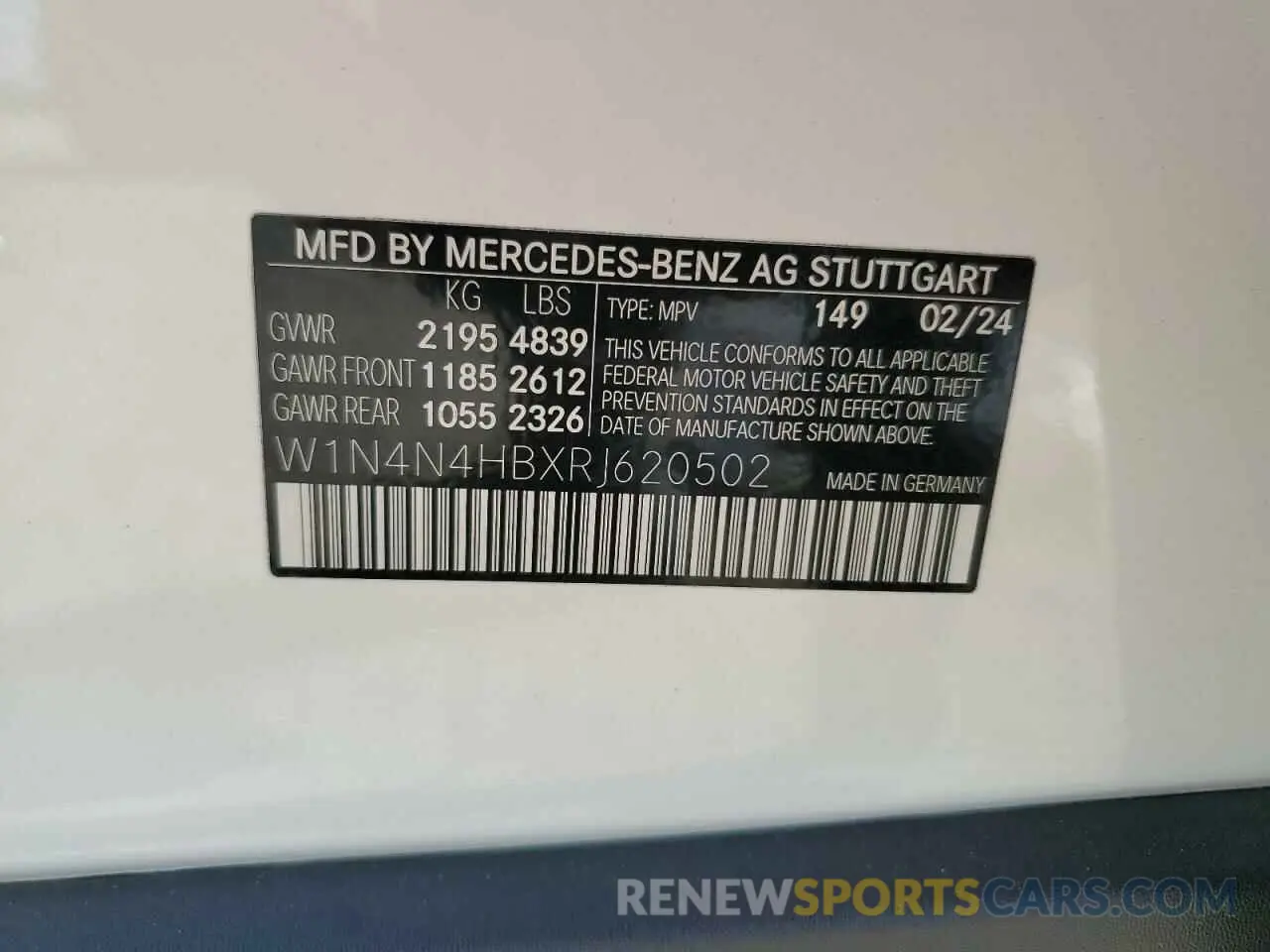 13 Photograph of a damaged car W1N4N4HBXRJ620502 MERCEDES-BENZ GLA-CLASS 2024