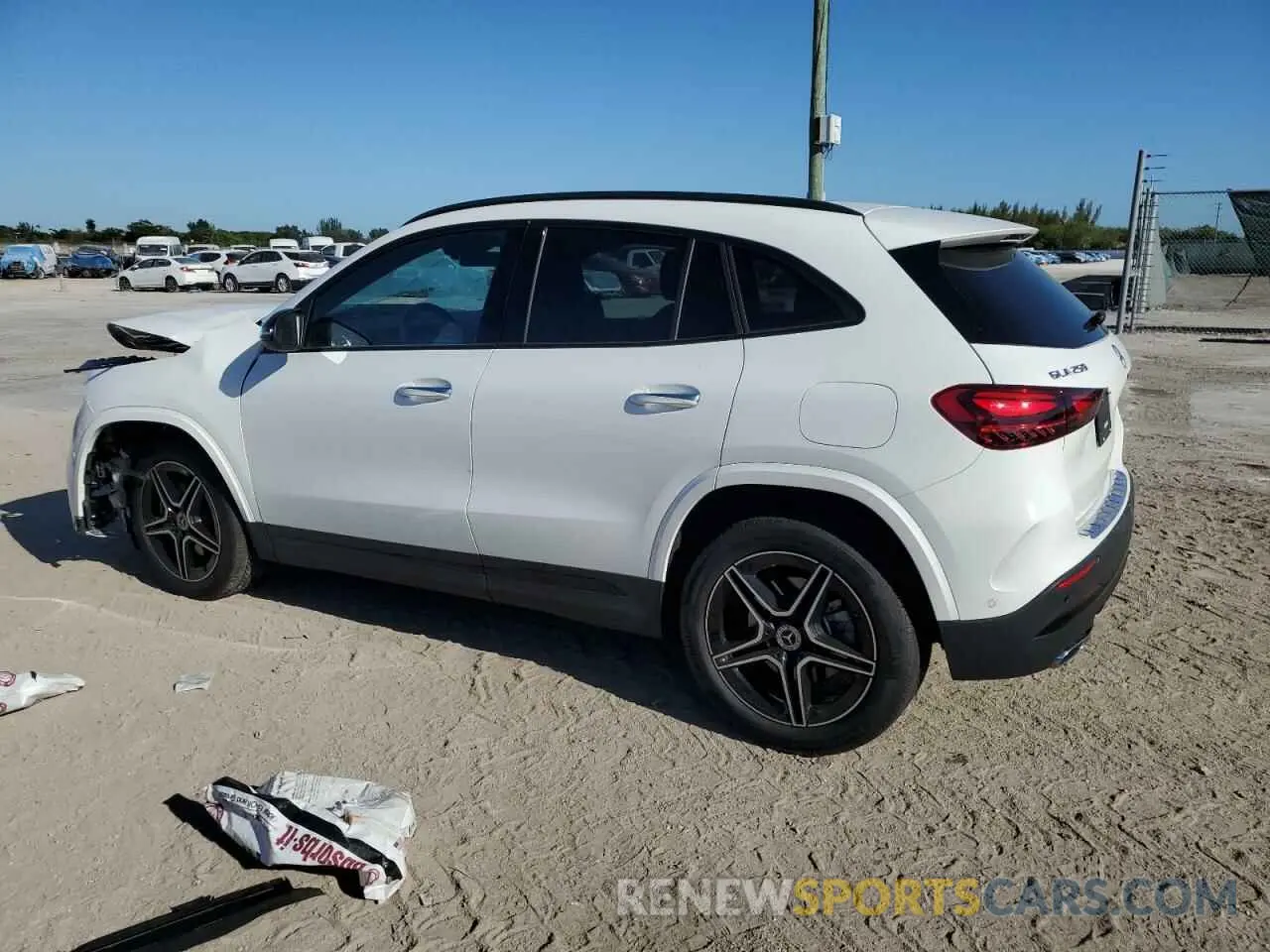 2 Photograph of a damaged car W1N4N4HBXRJ620502 MERCEDES-BENZ GLA-CLASS 2024