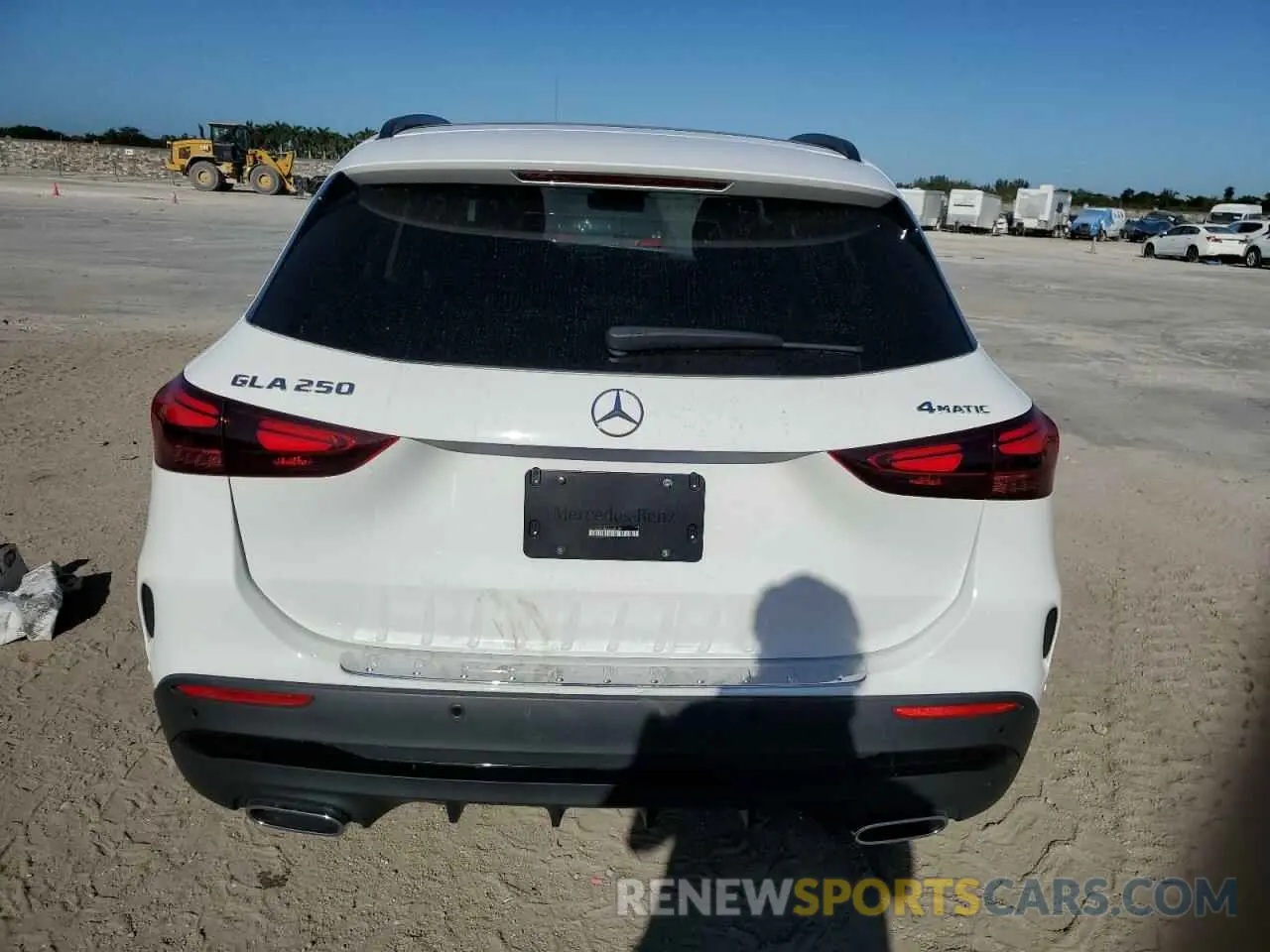 6 Photograph of a damaged car W1N4N4HBXRJ620502 MERCEDES-BENZ GLA-CLASS 2024