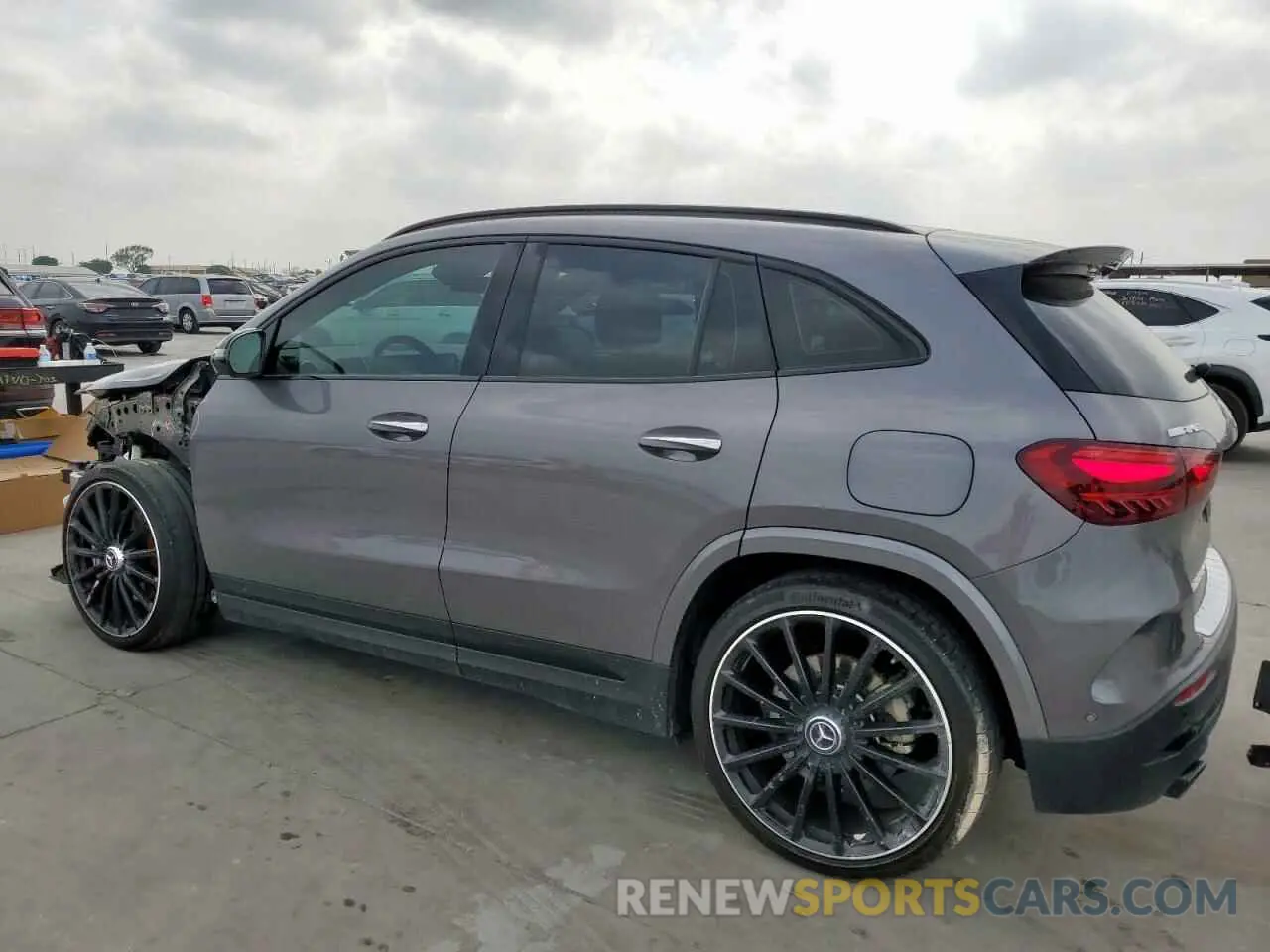 2 Фотография поврежденного автомобиля W1N4N5BB8RJ576272 MERCEDES-BENZ GLA-CLASS 2024