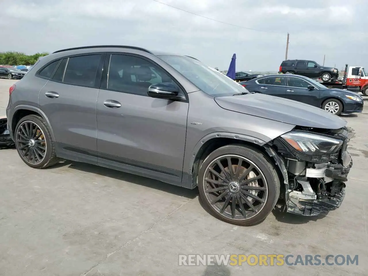 4 Фотография поврежденного автомобиля W1N4N5BB8RJ576272 MERCEDES-BENZ GLA-CLASS 2024