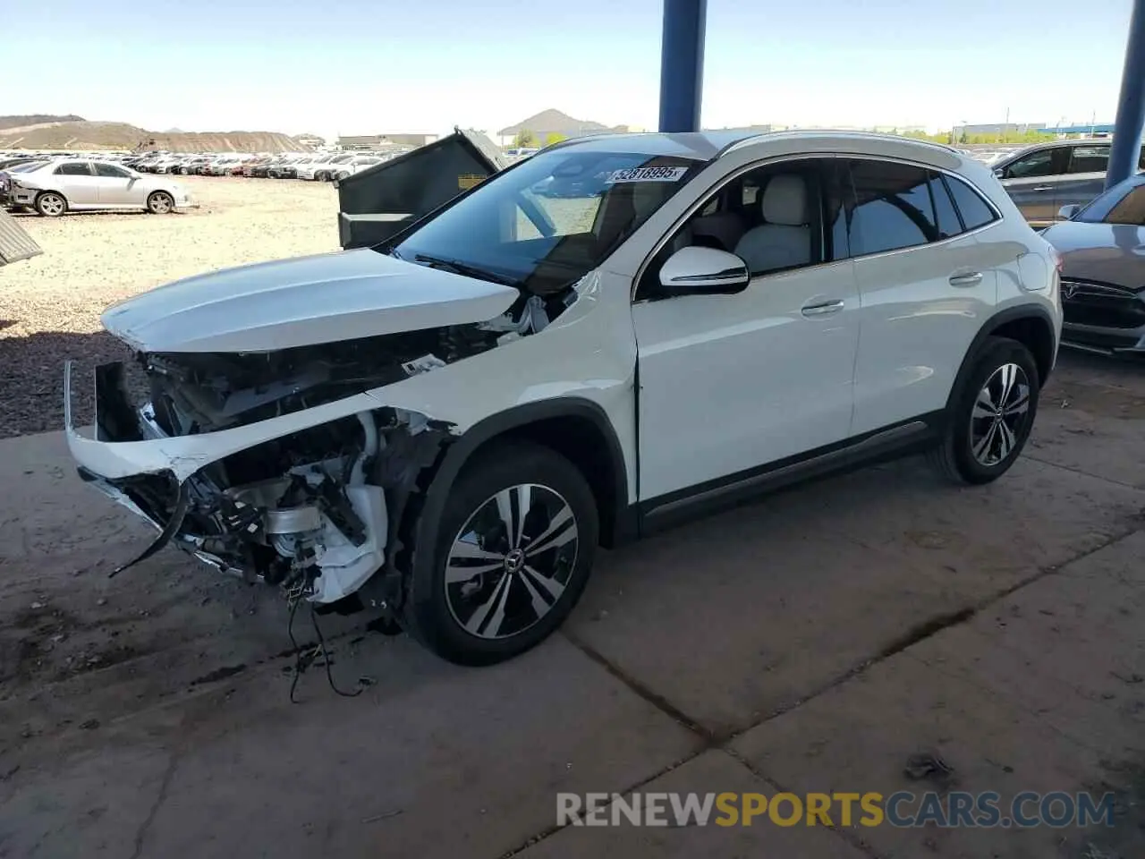1 Фотография поврежденного автомобиля W1N4N4GB1SJ623103 MERCEDES-BENZ GLA-CLASS 2025