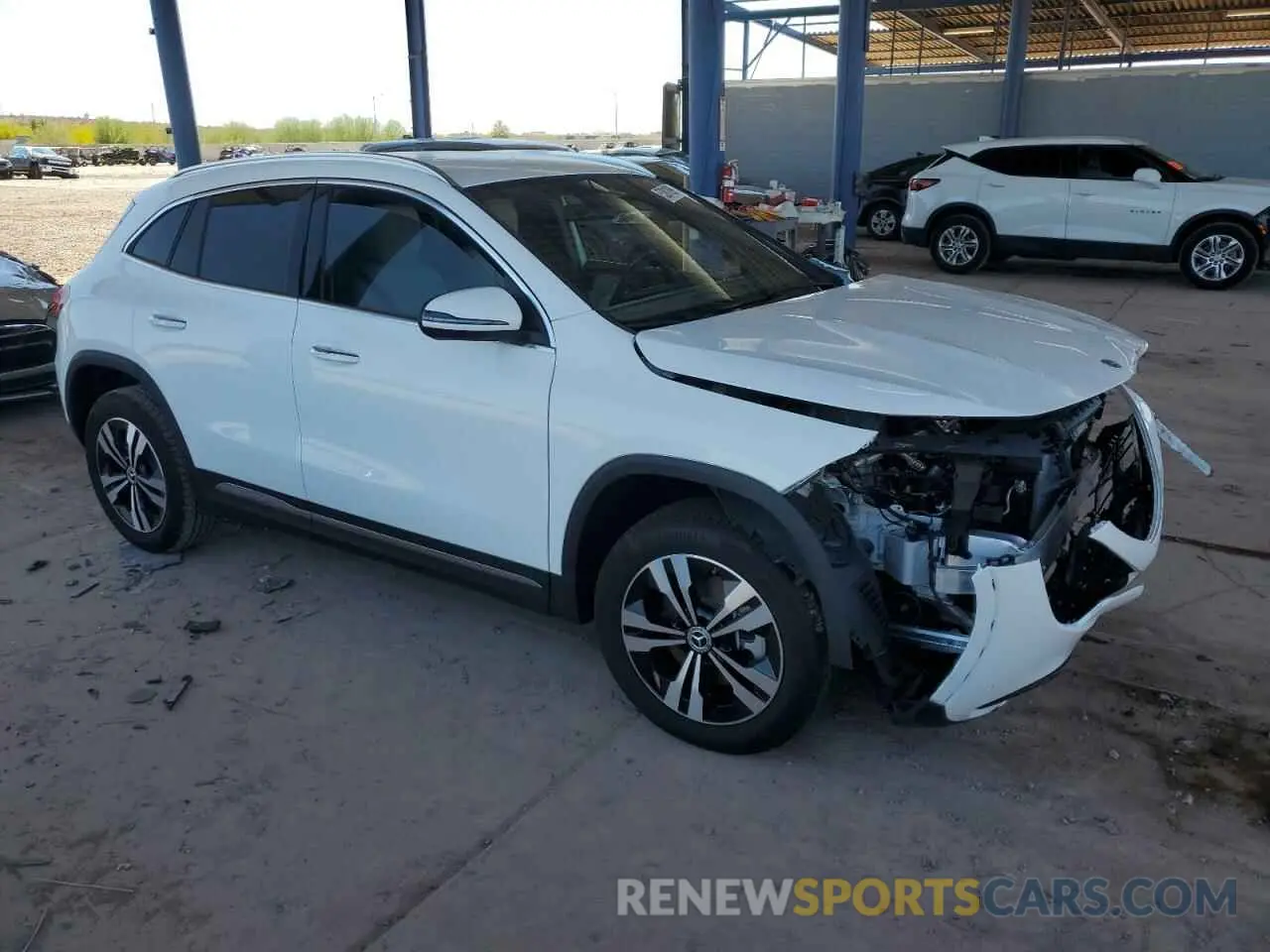 4 Фотография поврежденного автомобиля W1N4N4GB1SJ623103 MERCEDES-BENZ GLA-CLASS 2025