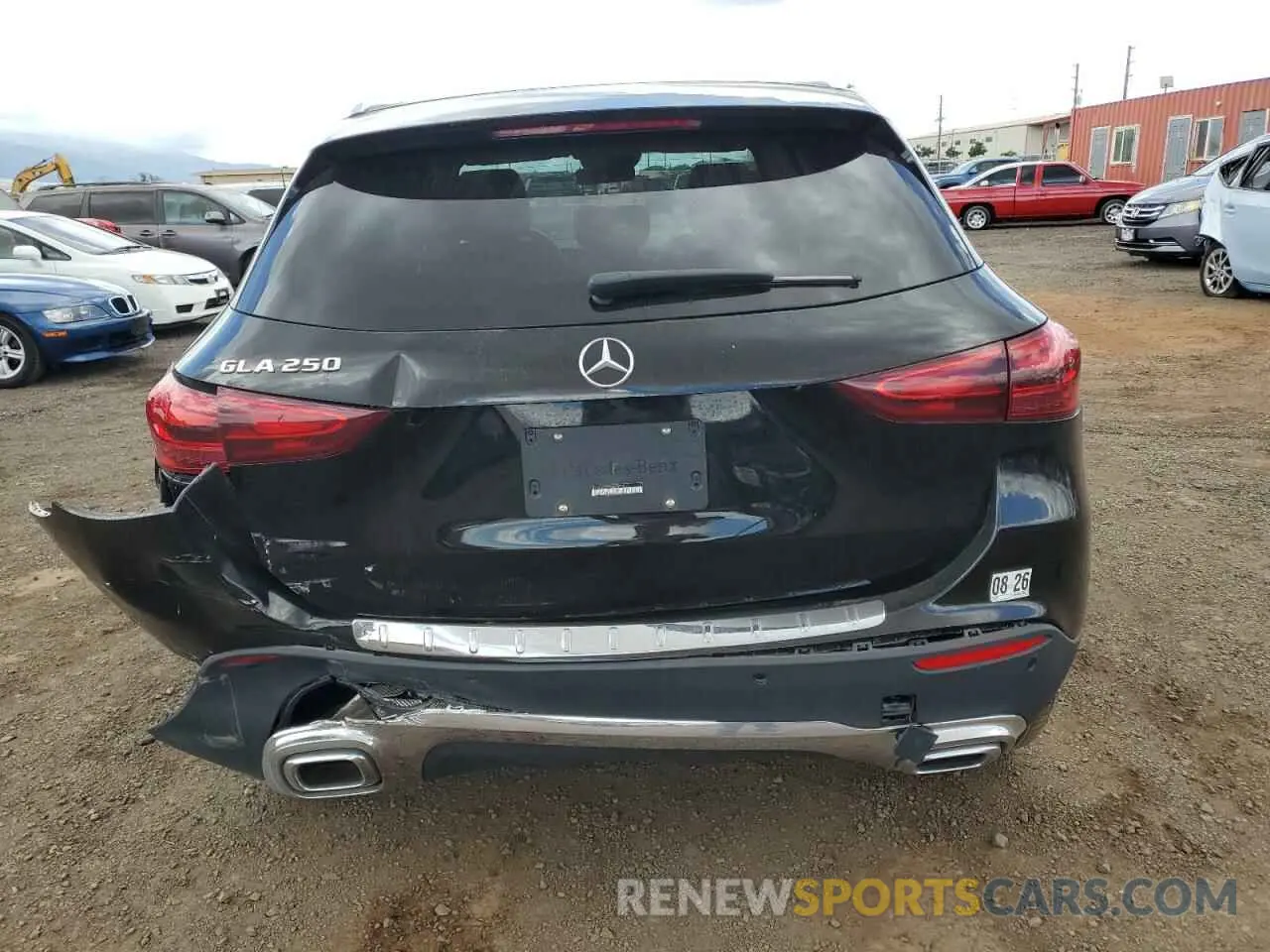 6 Фотография поврежденного автомобиля W1N4N4GB3SJ656510 MERCEDES-BENZ GLA-CLASS 2025