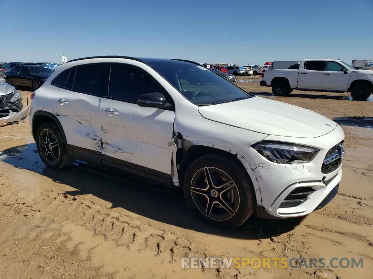 4 Фотография поврежденного автомобиля W1N4N4GB3SJ673033 MERCEDES-BENZ GLA-CLASS 2025