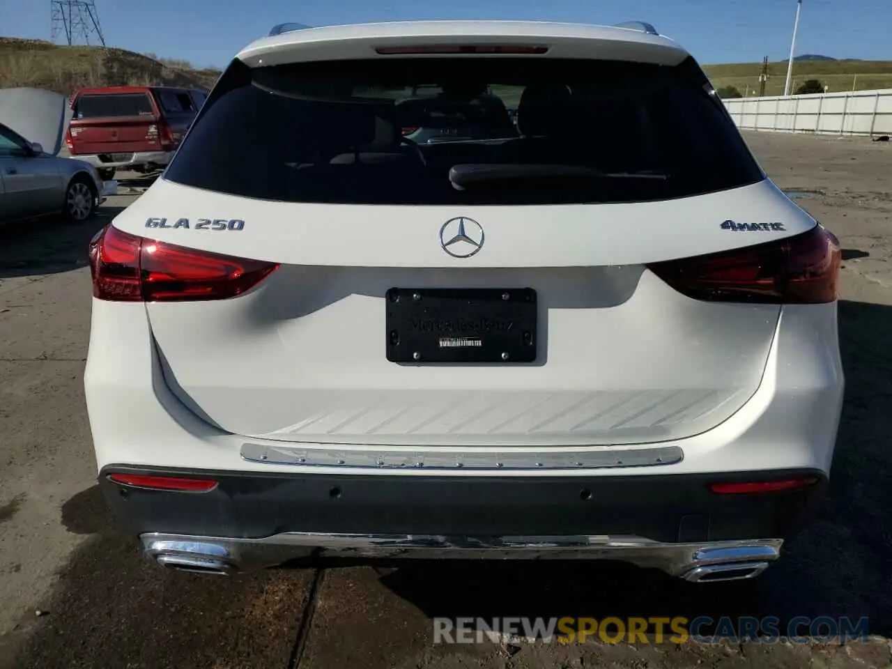 6 Photograph of a damaged car W1N4N4HB5SJ686736 MERCEDES-BENZ GLA-CLASS 2025