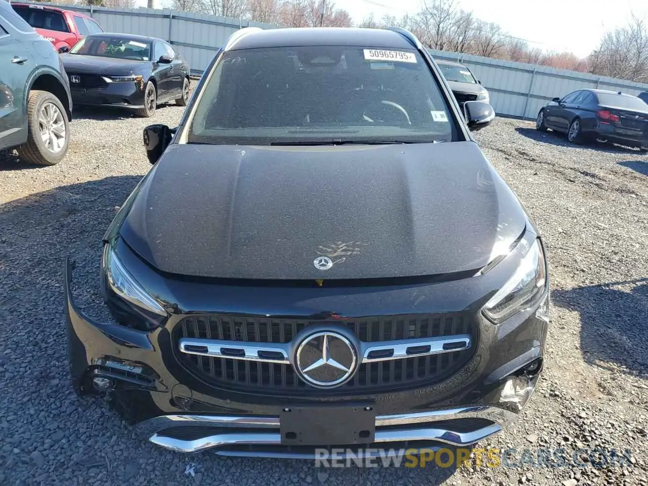 5 Фотография поврежденного автомобиля W1N4N4HB5SJ695615 MERCEDES-BENZ GLA-CLASS 2025