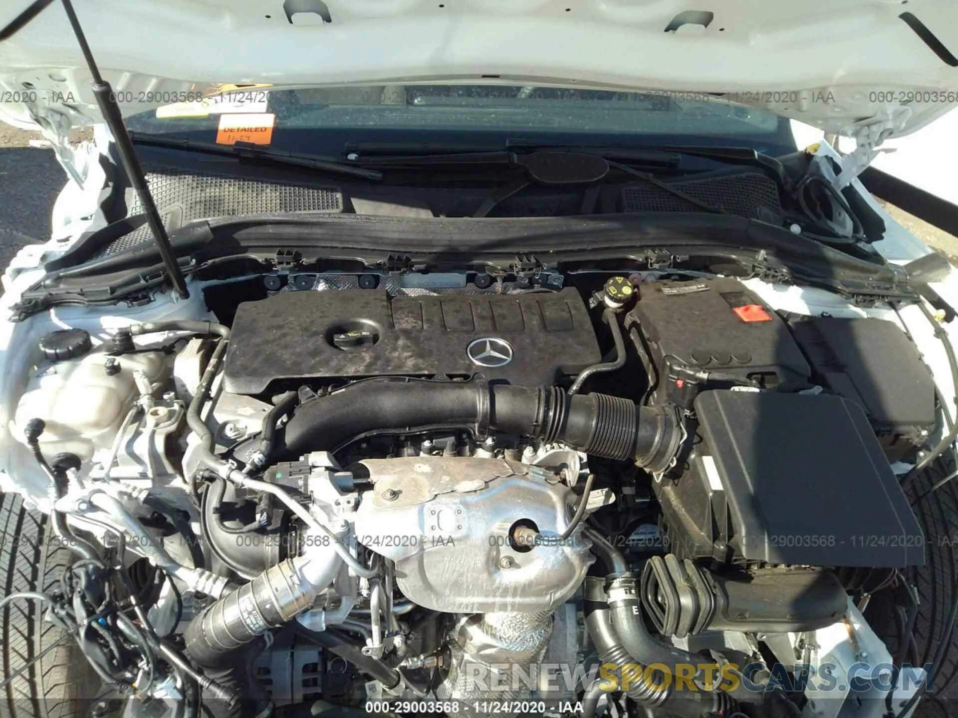 10 Photograph of a damaged car W1N4N4GB1MJ144232 MERCEDES-BENZ GLA250 2021