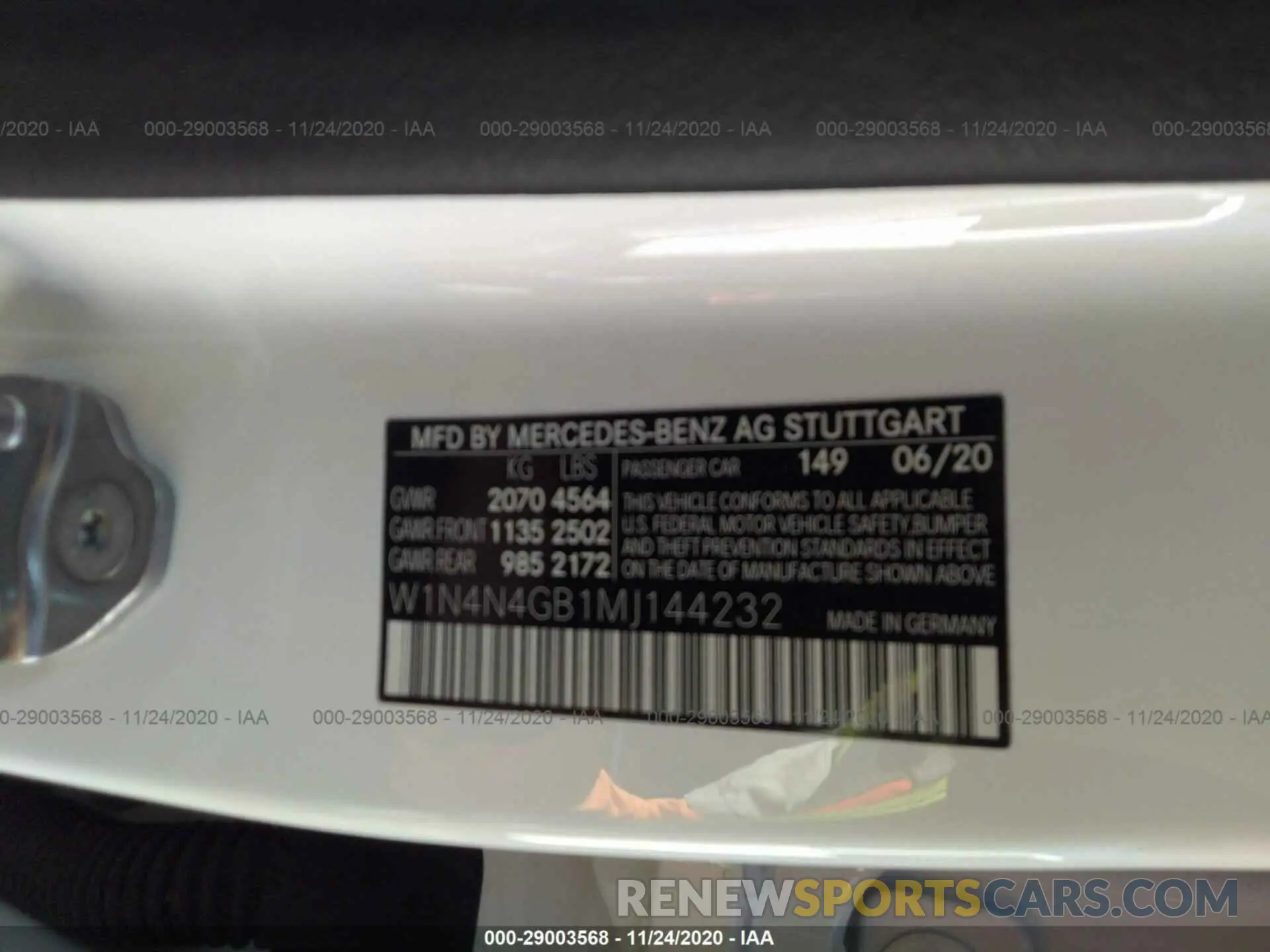 9 Photograph of a damaged car W1N4N4GB1MJ144232 MERCEDES-BENZ GLA250 2021
