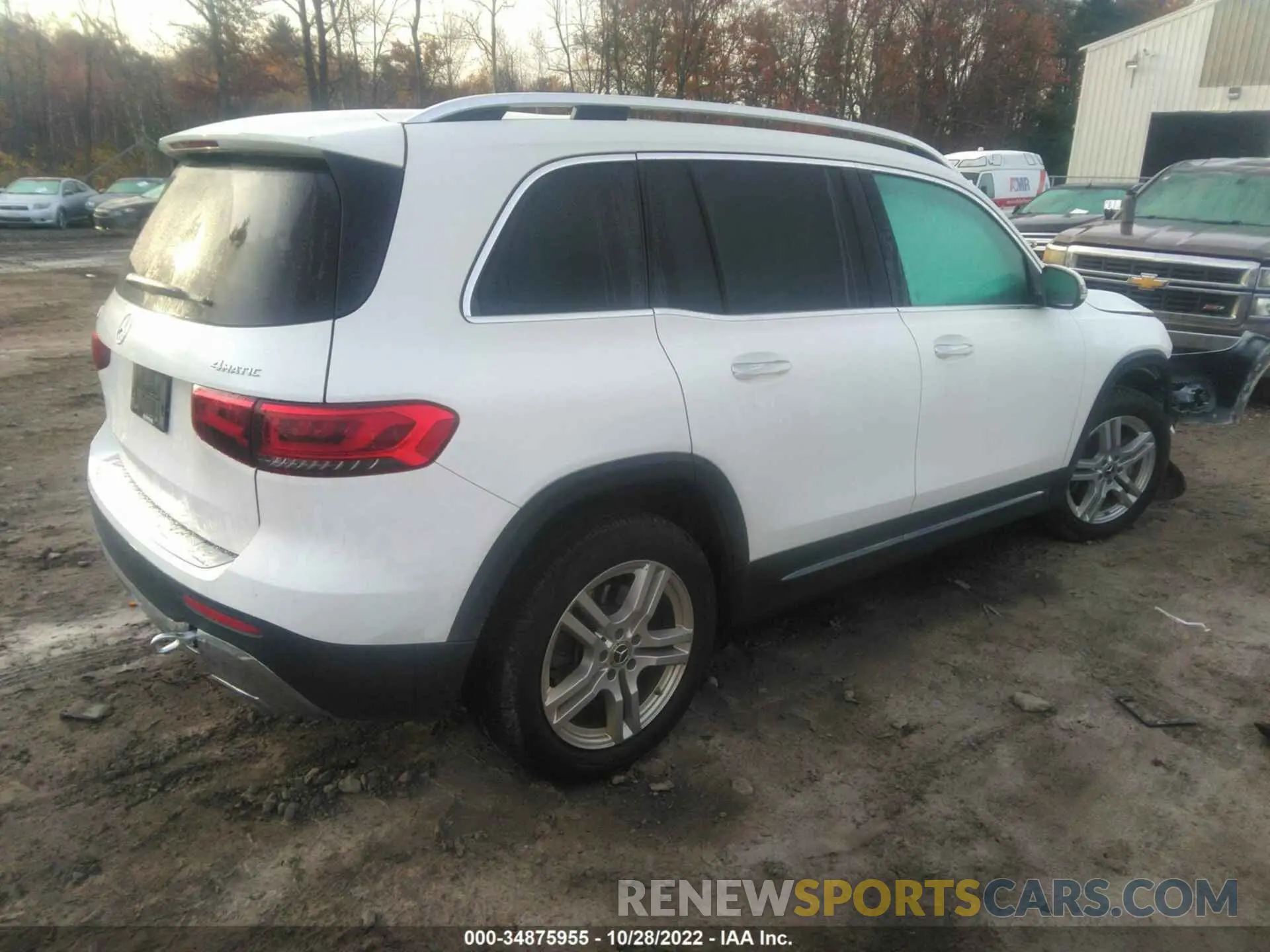 4 Photograph of a damaged car W1N4M4HB3LW033619 MERCEDES-BENZ GLB 2020