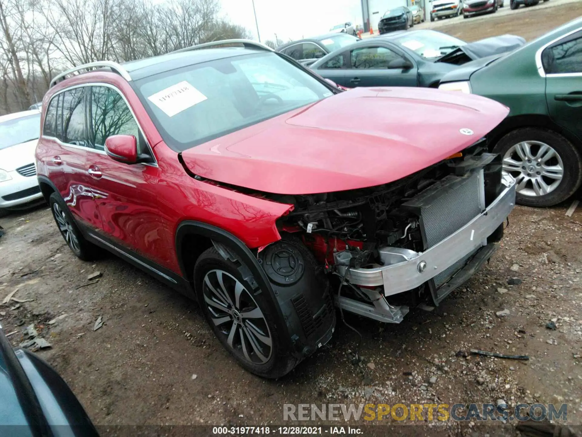 1 Photograph of a damaged car W1N4M4HB8LW054918 MERCEDES-BENZ GLB 2020