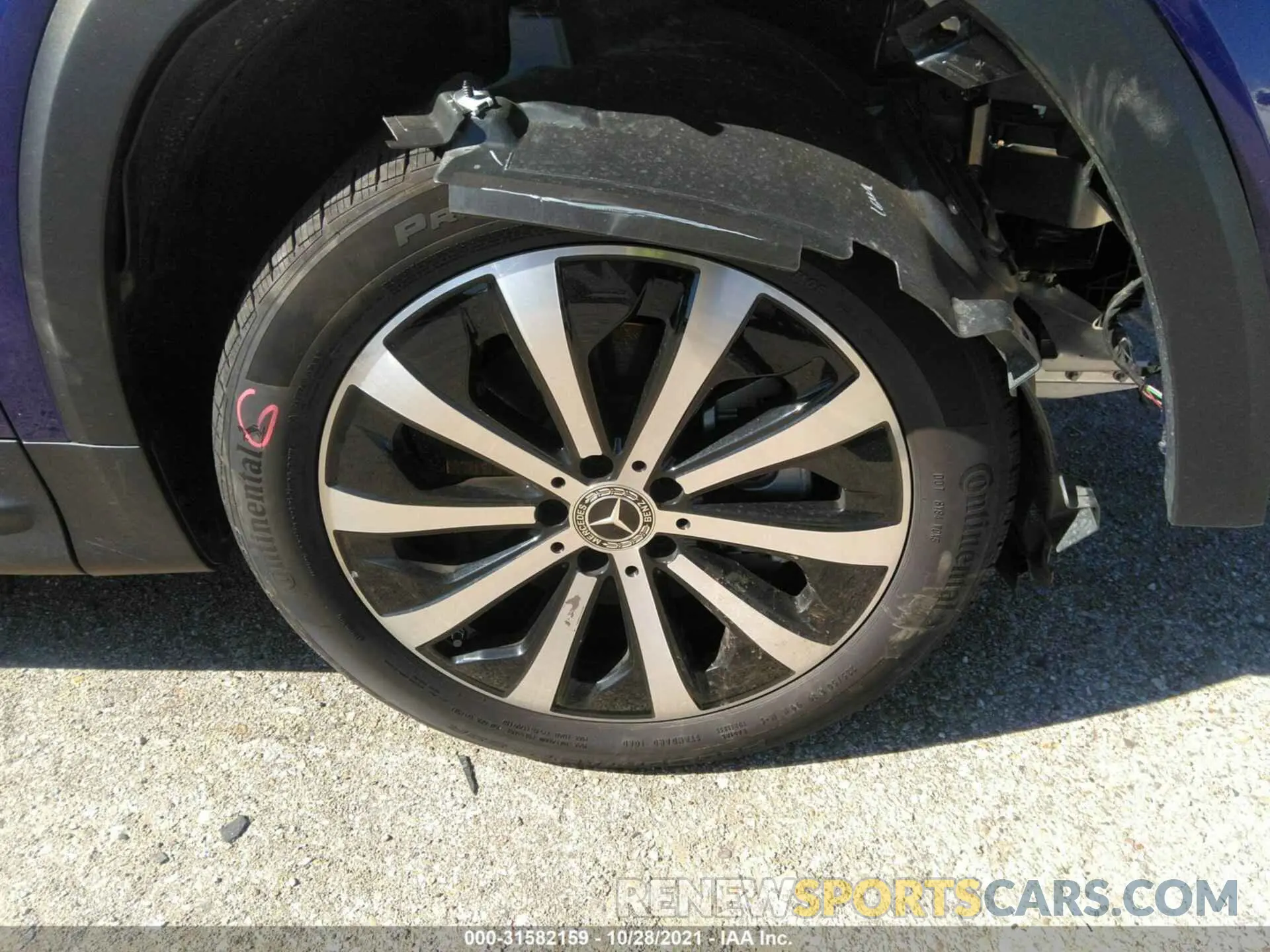 14 Photograph of a damaged car W1N4M4GB8MW142354 MERCEDES-BENZ GLB 2021