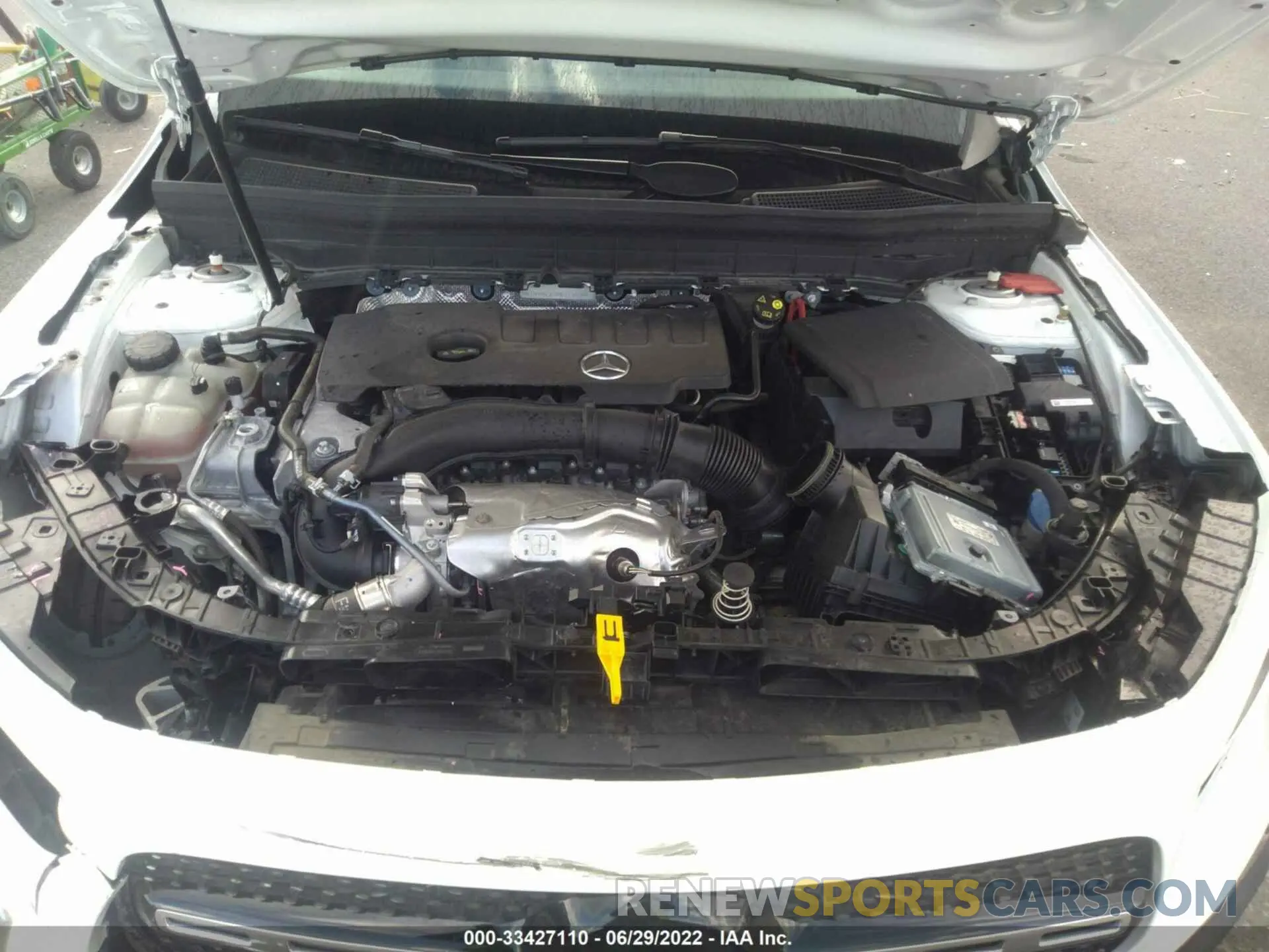 10 Фотография поврежденного автомобиля W1N4M4GB9MW114496 MERCEDES-BENZ GLB 2021