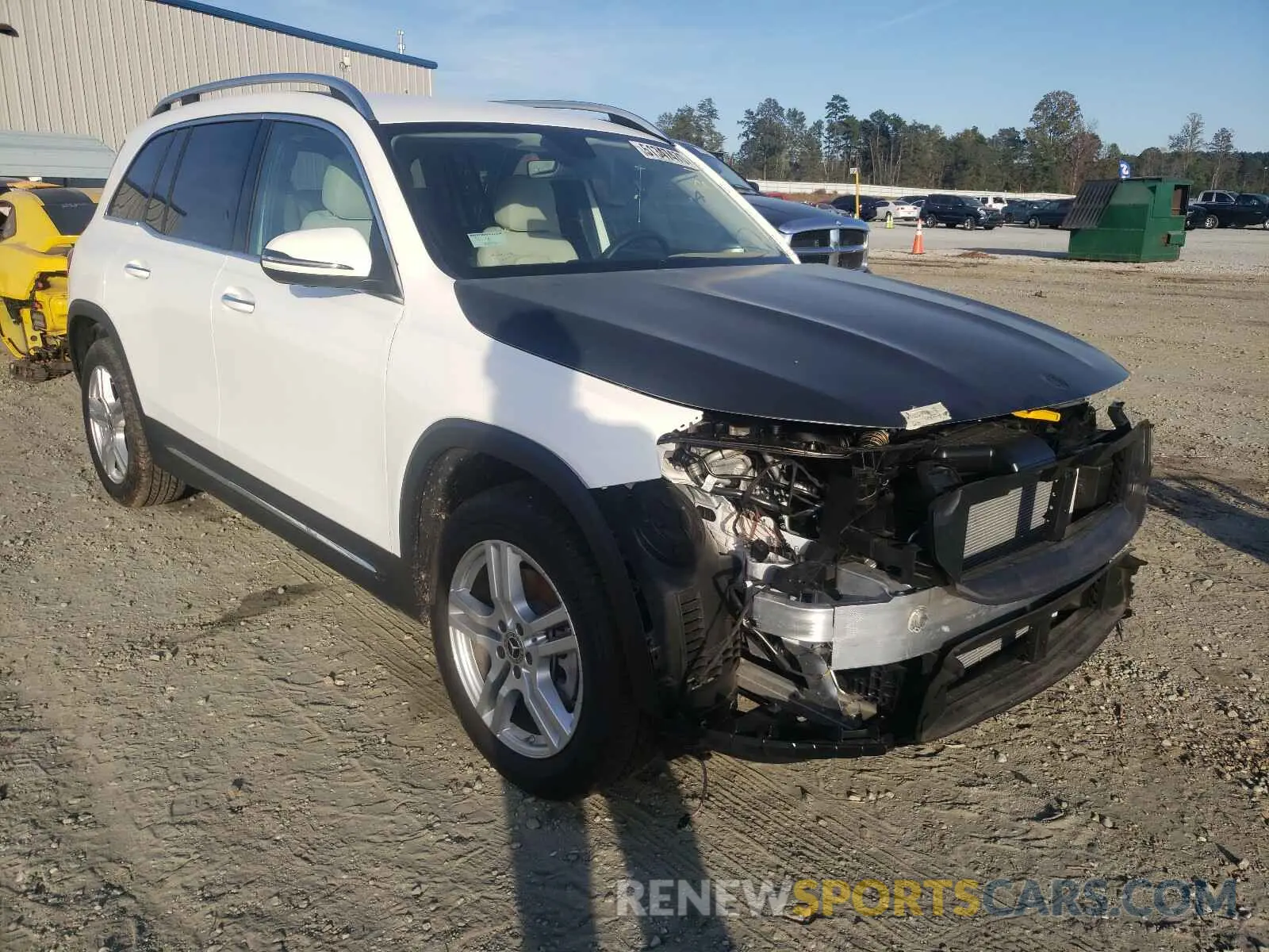 1 Photograph of a damaged car W1N4M4HB2LW027939 MERCEDES-BENZ GLB 250 2020