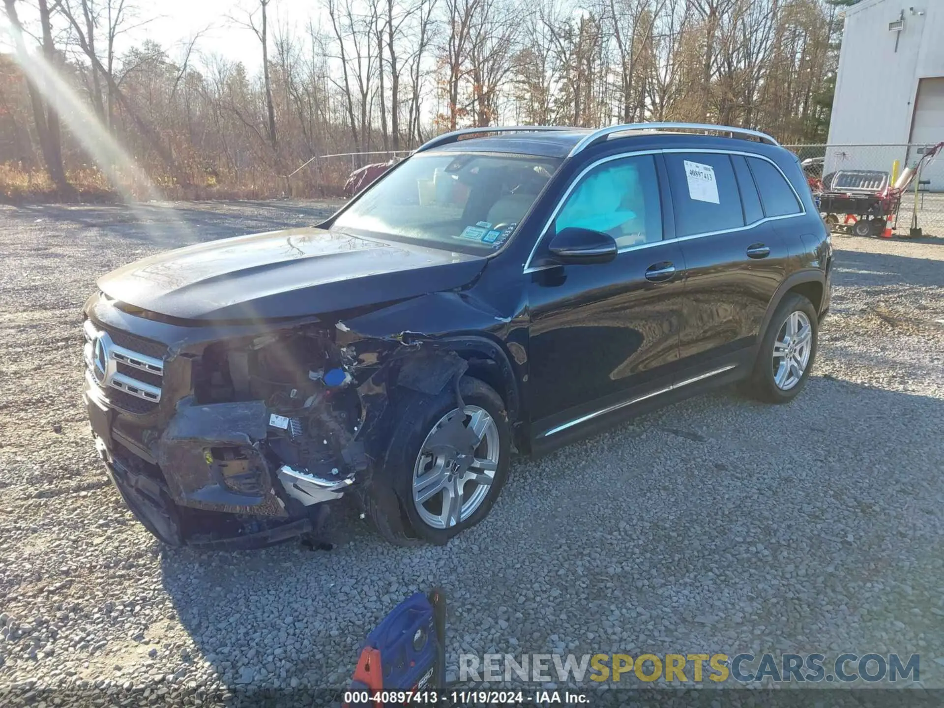 2 Photograph of a damaged car W1N4M4HB2LW054722 MERCEDES-BENZ GLB 250 2020