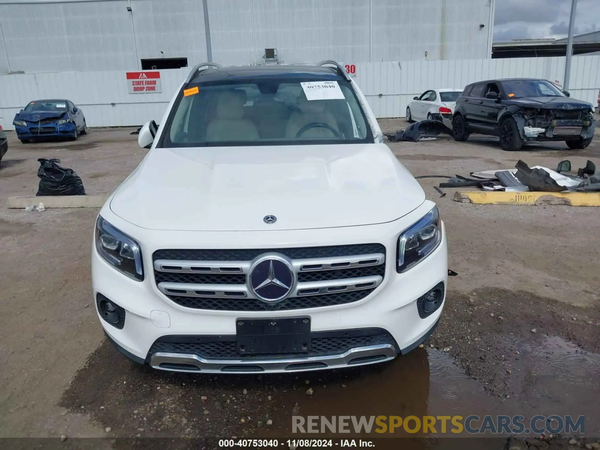 13 Photograph of a damaged car W1N4M4GB1MW085222 MERCEDES-BENZ GLB 250 2021