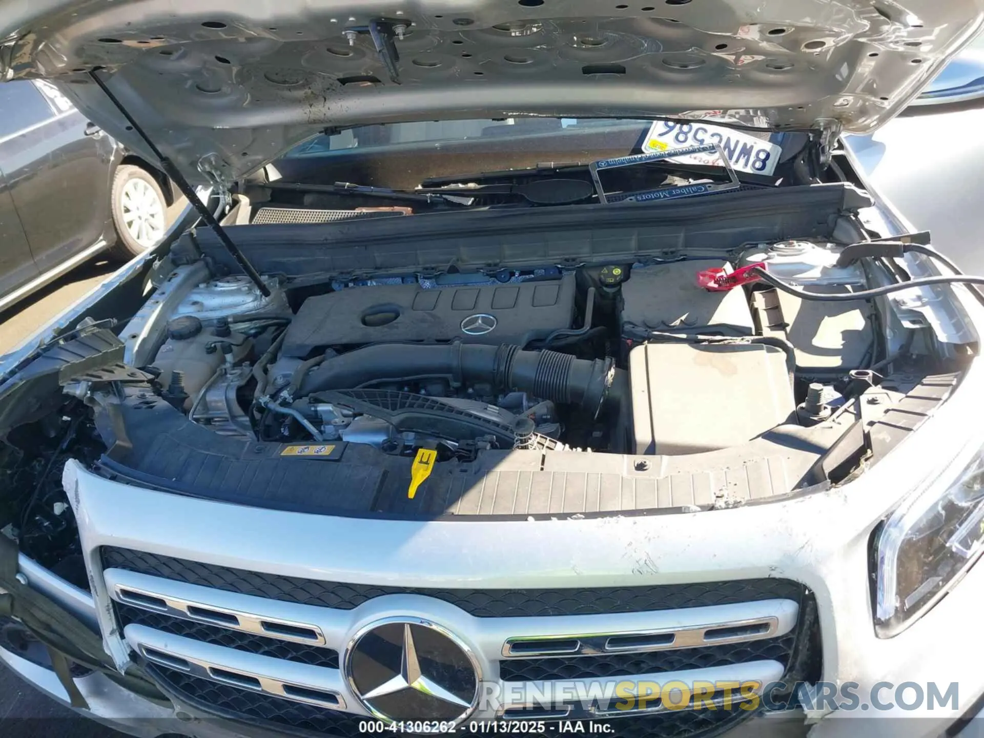 10 Photograph of a damaged car W1N4M4GB1MW129798 MERCEDES-BENZ GLB 250 2021