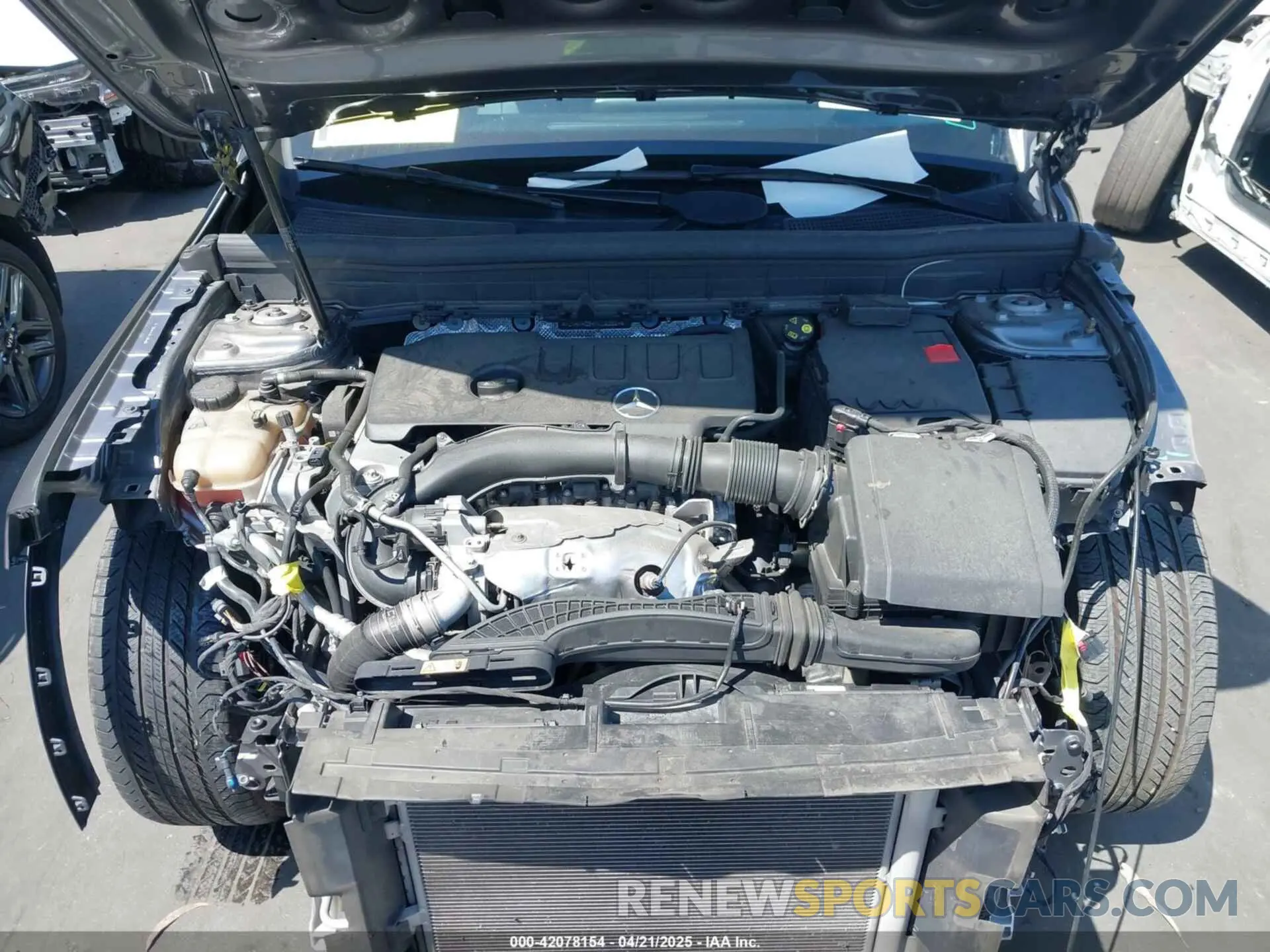 10 Фотография поврежденного автомобиля W1N4M4GB4MW123624 MERCEDES-BENZ GLB 250 2021