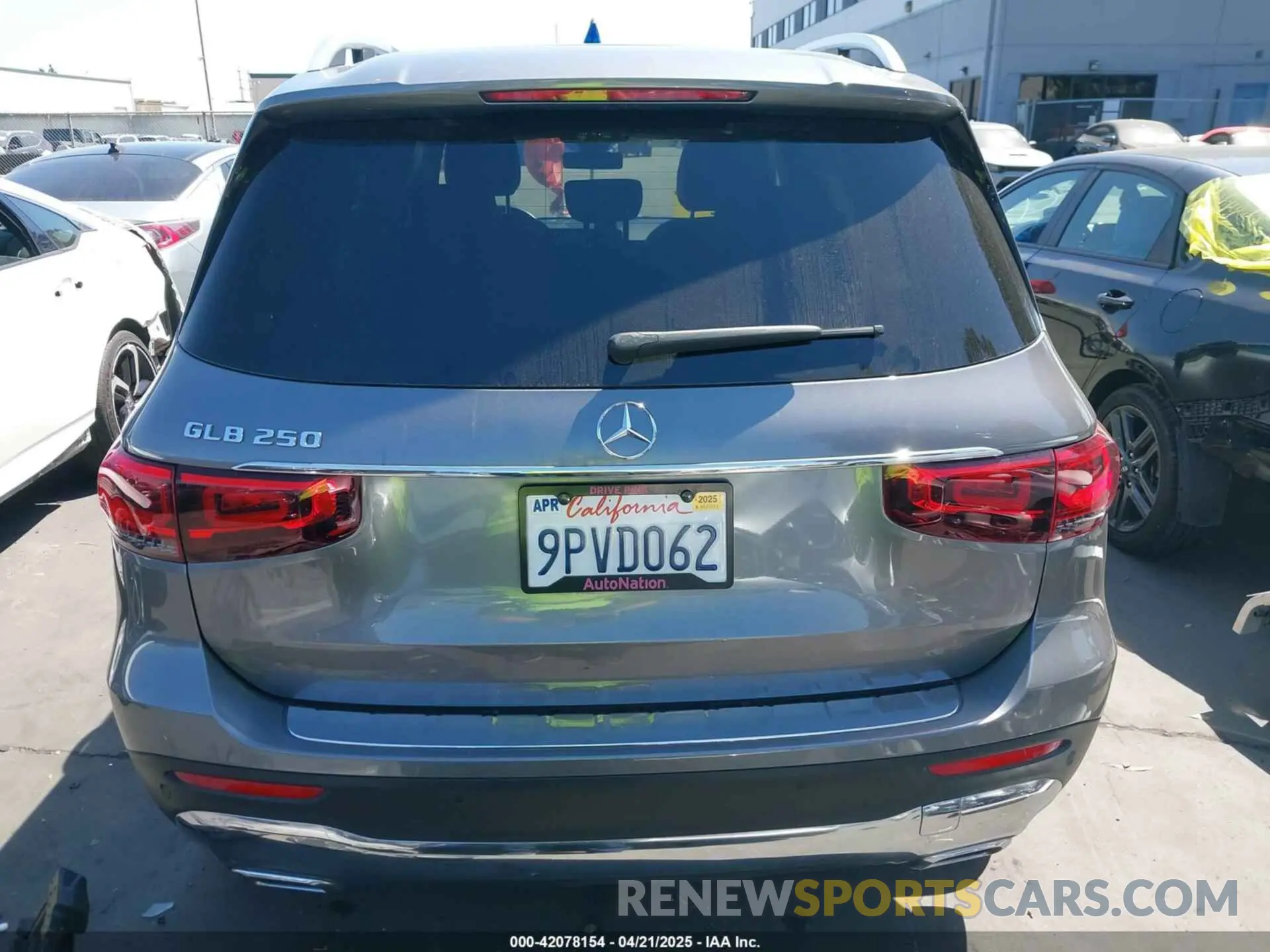 17 Фотография поврежденного автомобиля W1N4M4GB4MW123624 MERCEDES-BENZ GLB 250 2021