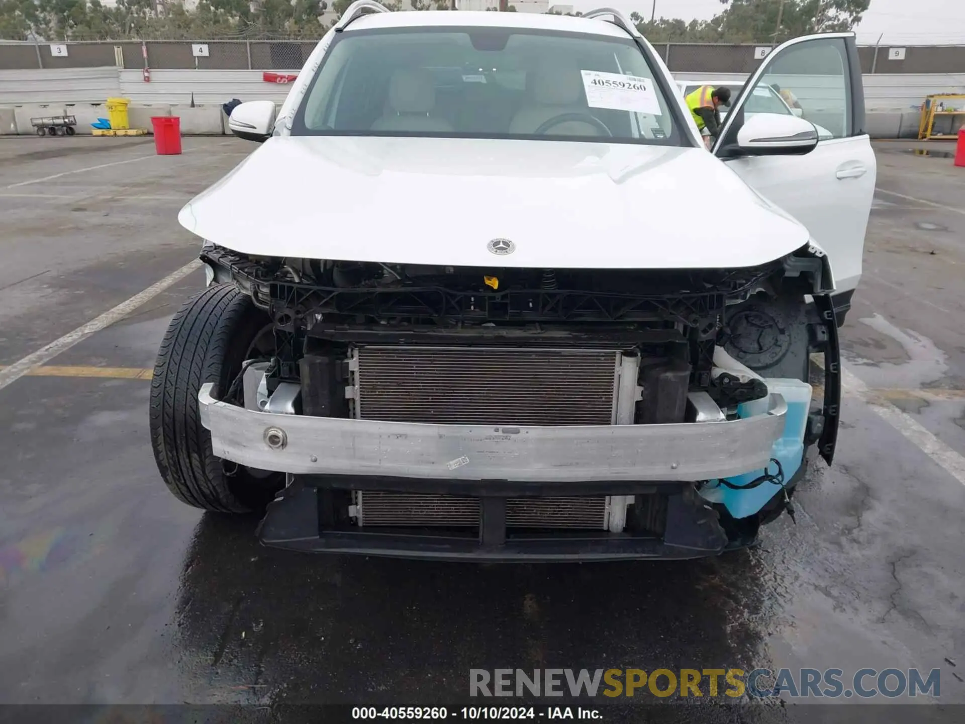 6 Photograph of a damaged car W1N4M4GB6MW107117 MERCEDES-BENZ GLB 250 2021