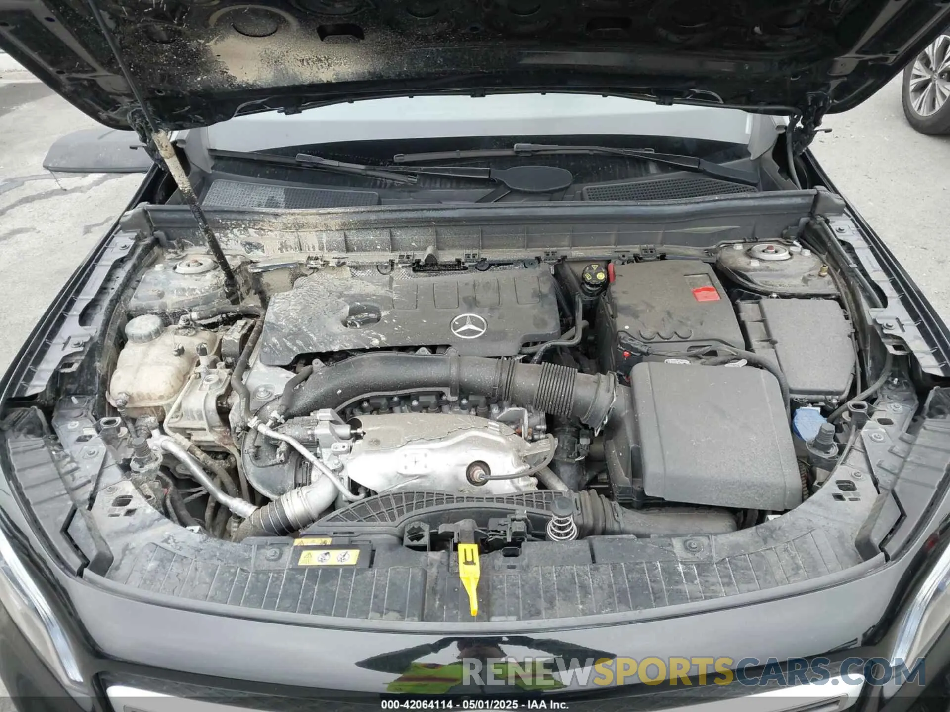10 Photograph of a damaged car W1N4M4GB7MW101181 MERCEDES-BENZ GLB 250 2021