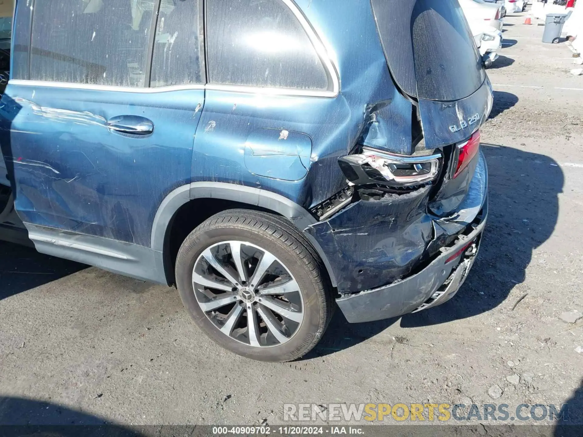 6 Photograph of a damaged car W1N4M4GB7MW144970 MERCEDES-BENZ GLB 250 2021